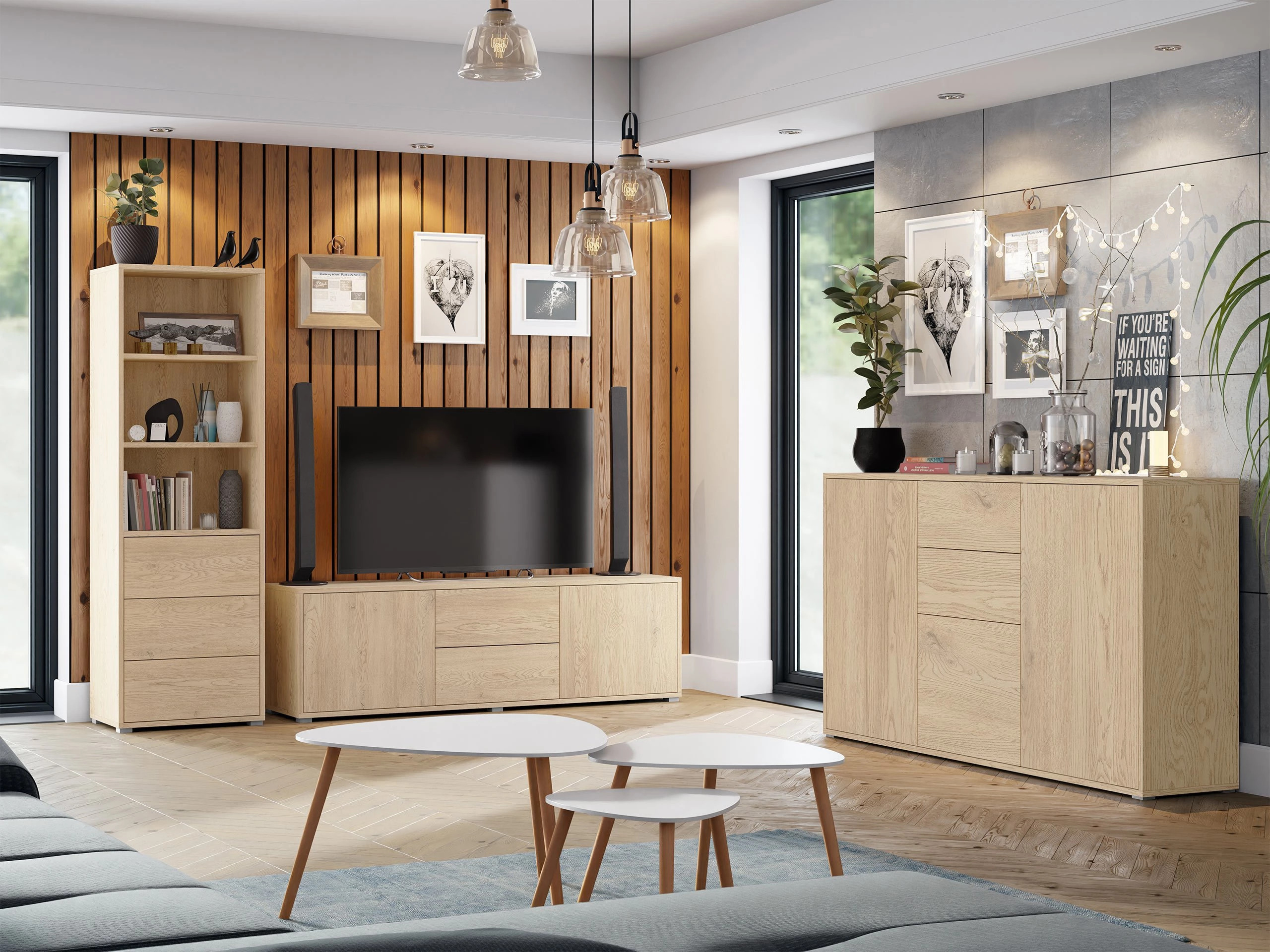 TV stand Comfivo Tutela (Oak)