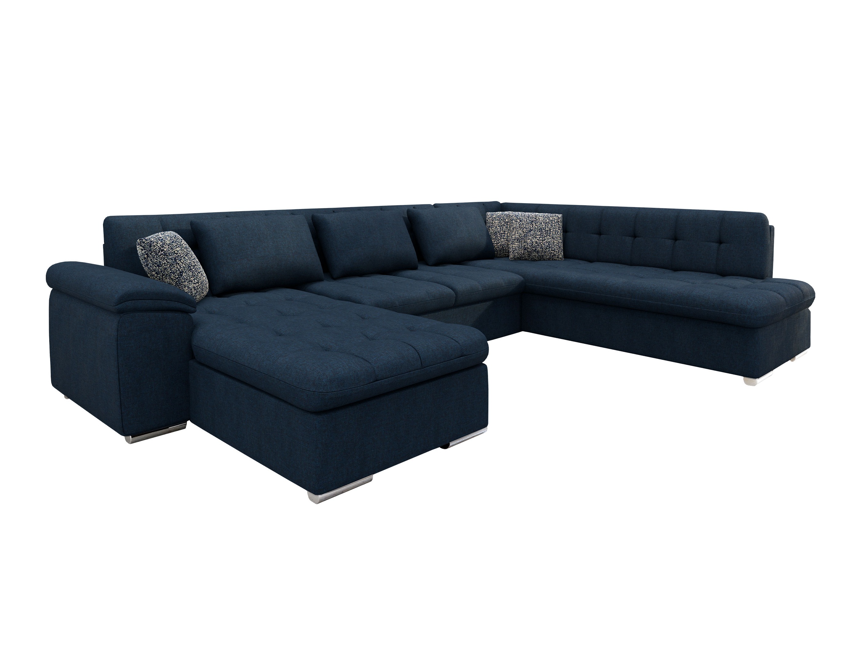 Corner sofa Comfivo Gemma VI (Maya 09 + Corbett 78)