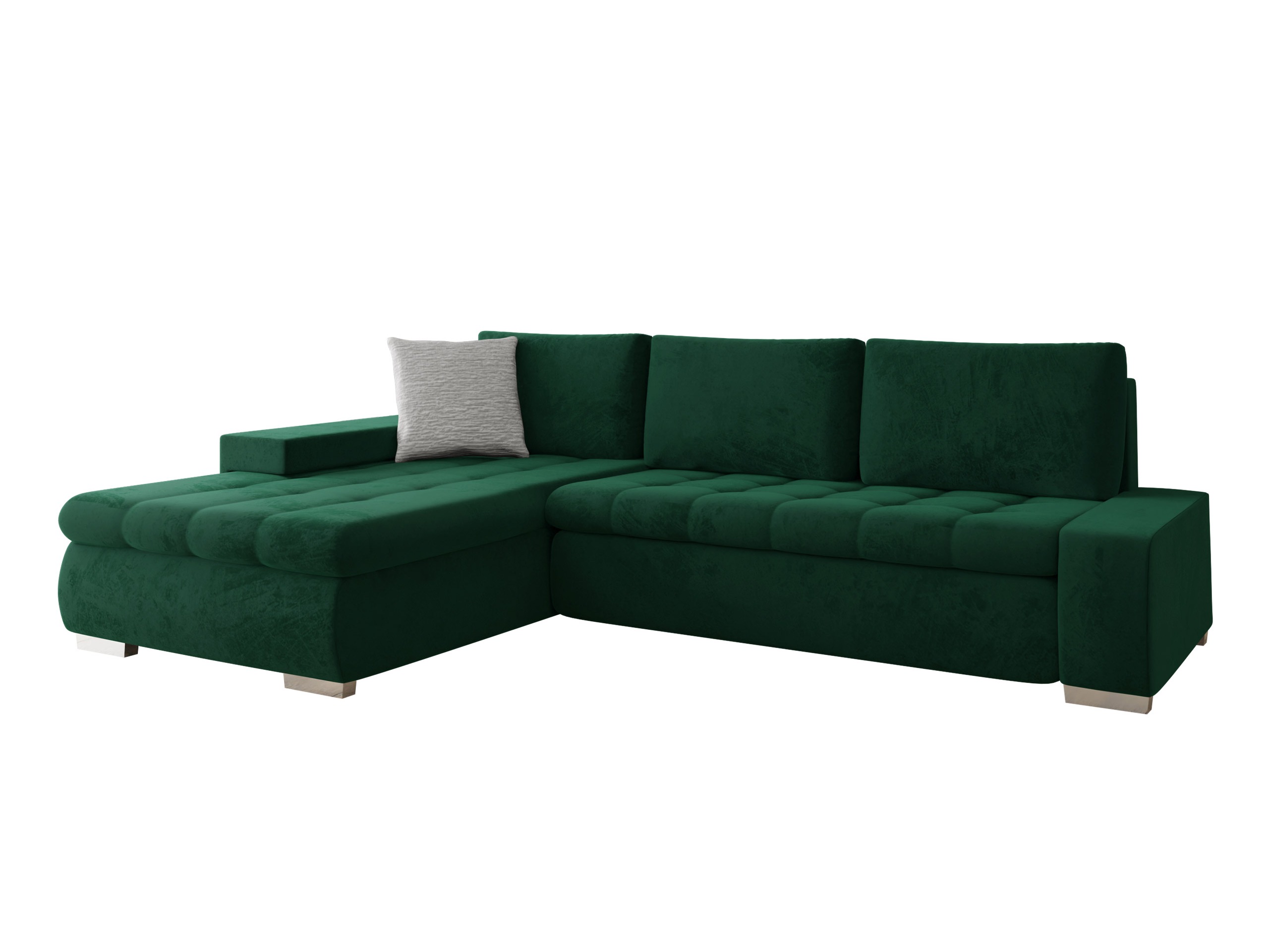 Corner sofa Comfivo Nitor II (Piano 26 + Mokka 82)