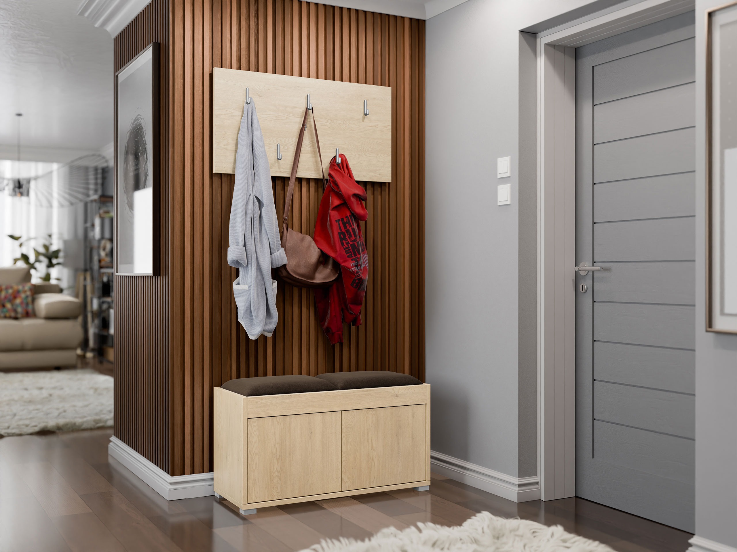 Hallway set Comfivo Tutela (Oak)