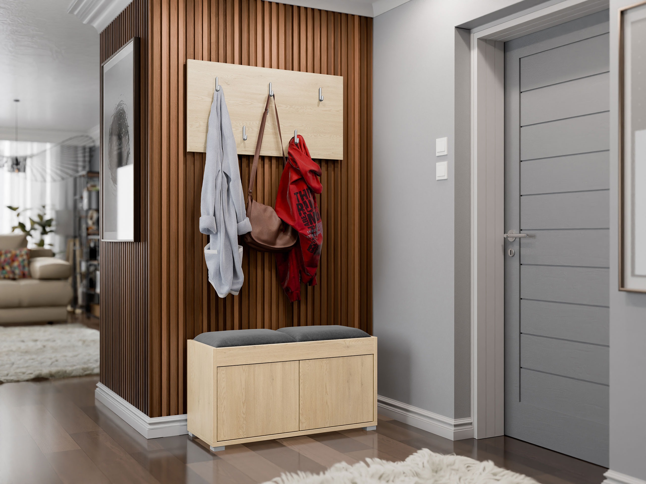 Hallway set Comfivo Tutela (Oak)