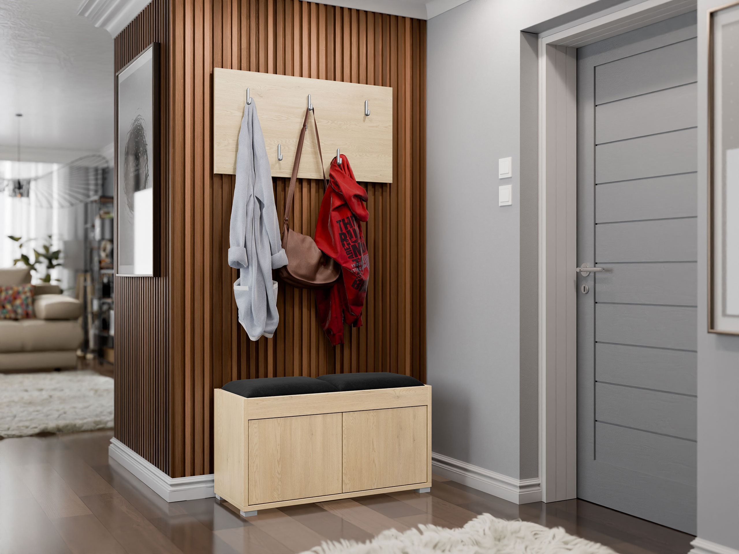 Hallway set Comfivo Tutela (Oak)