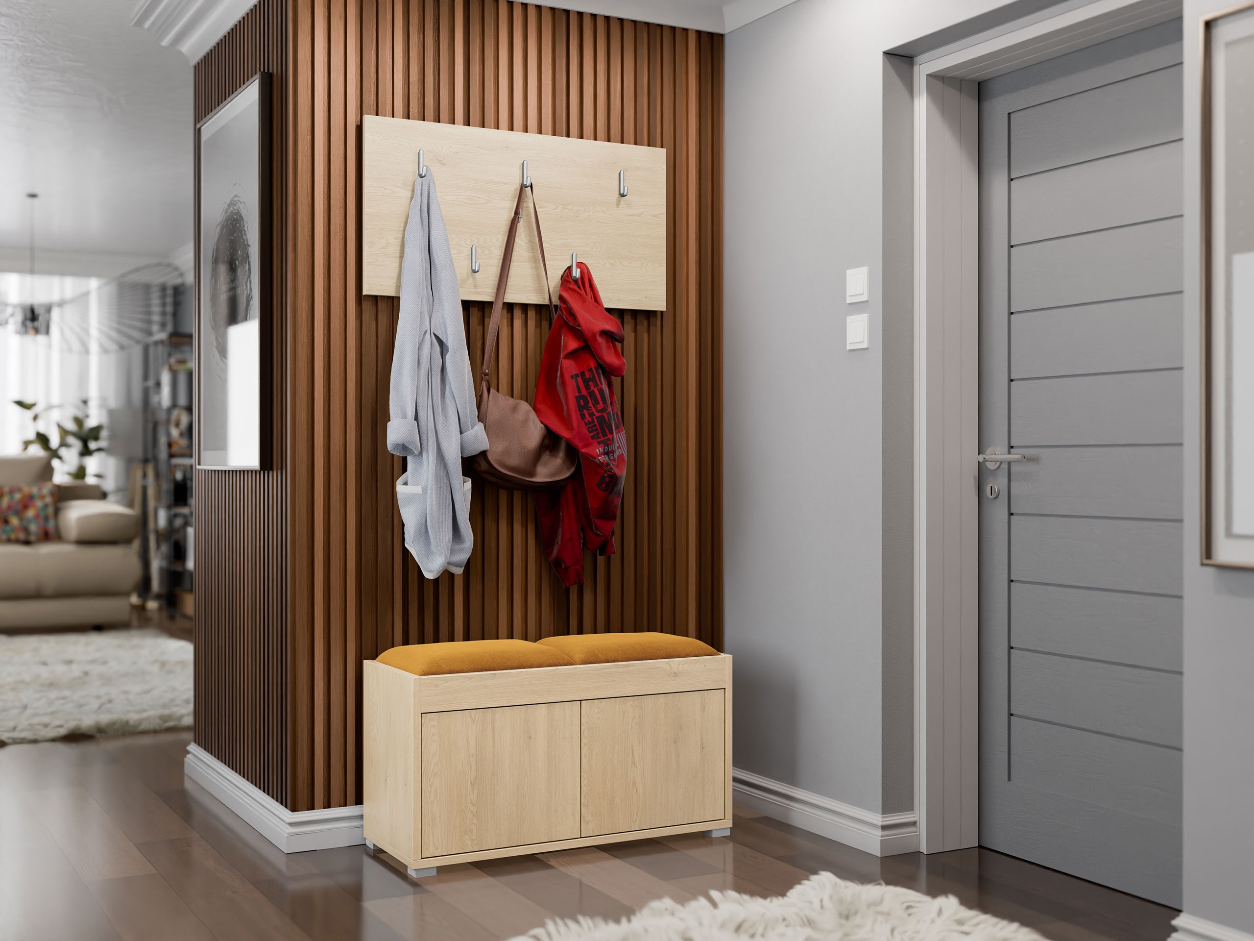 Hallway set Comfivo Tutela (Oak)
