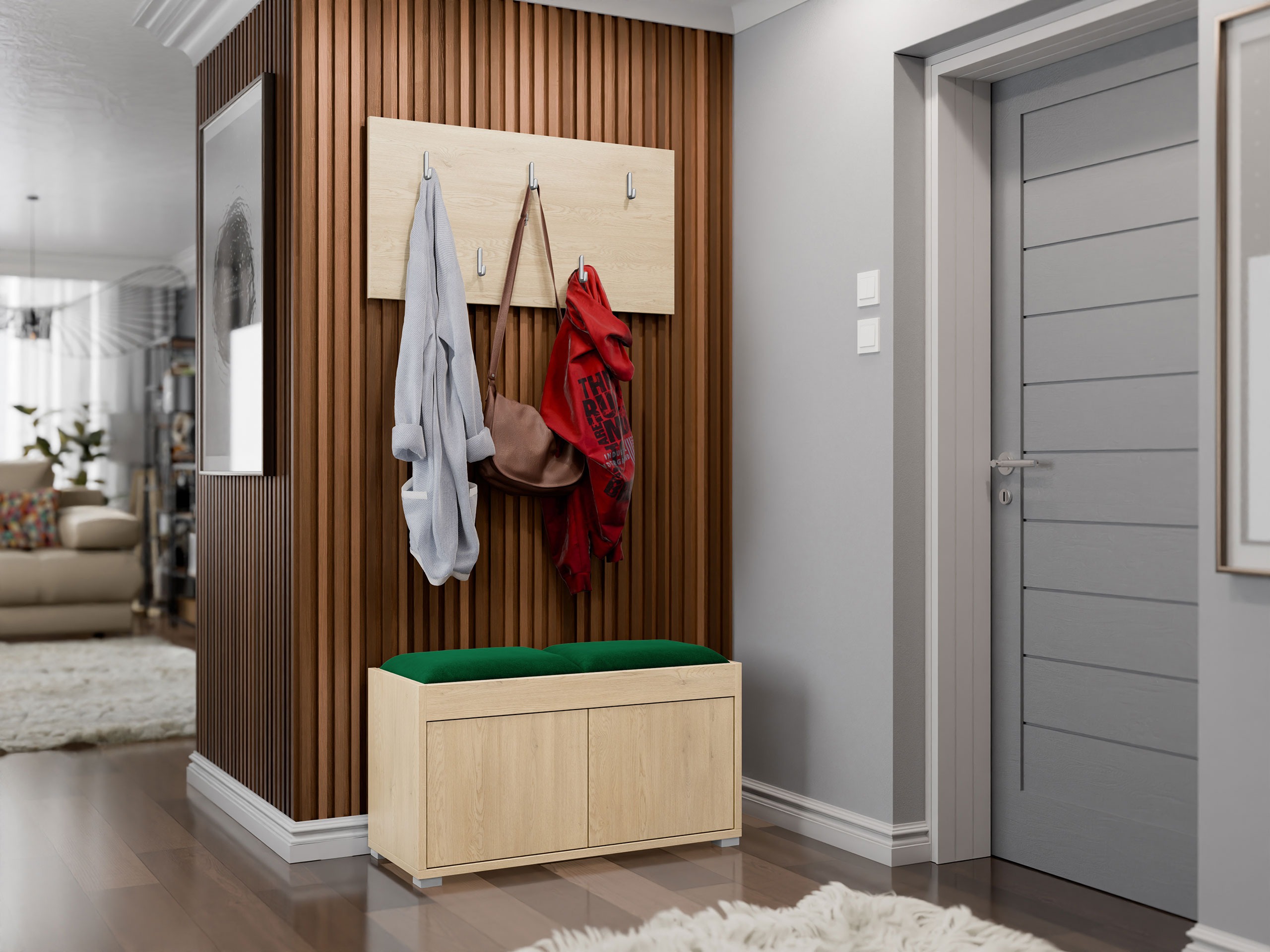Hallway set Comfivo Tutela (Oak)
