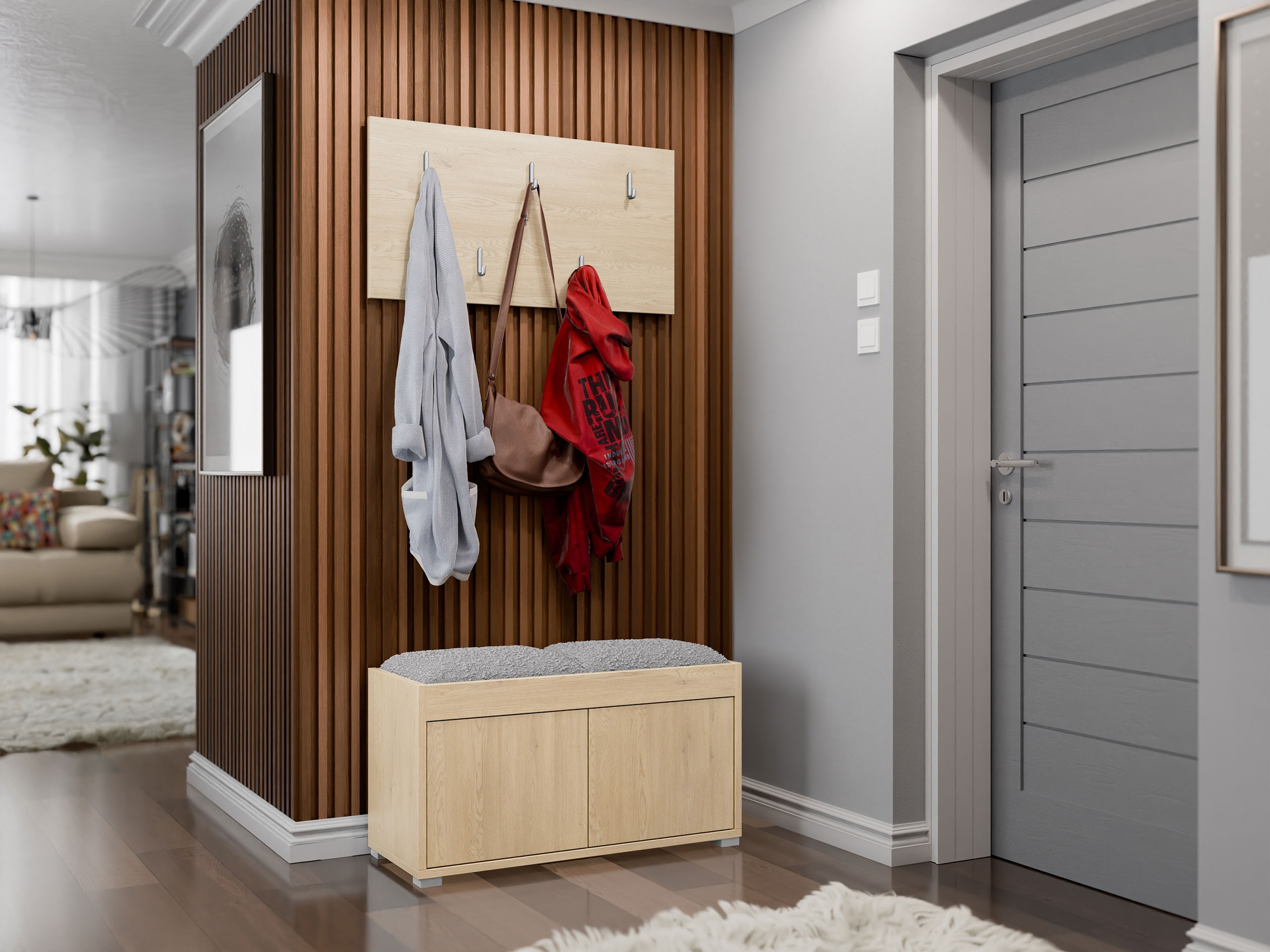 Hallway set Comfivo Tutela (Oak)