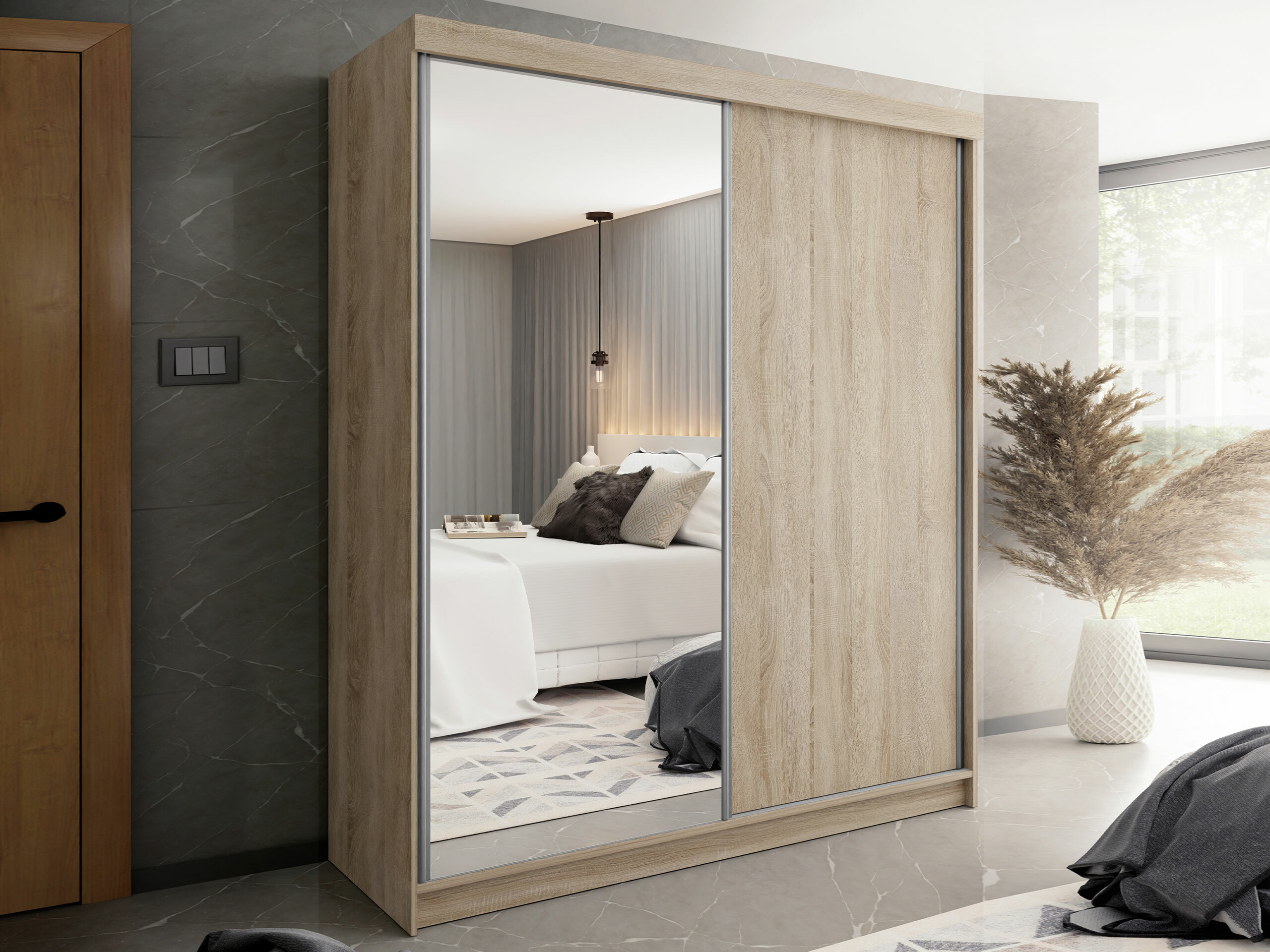 Wardrobe Dover 107 (Sonoma oak)