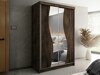 Wardrobe Dover 110 (Dark ash)