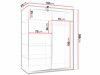 Wardrobe Dover 110 (Sonoma oak)