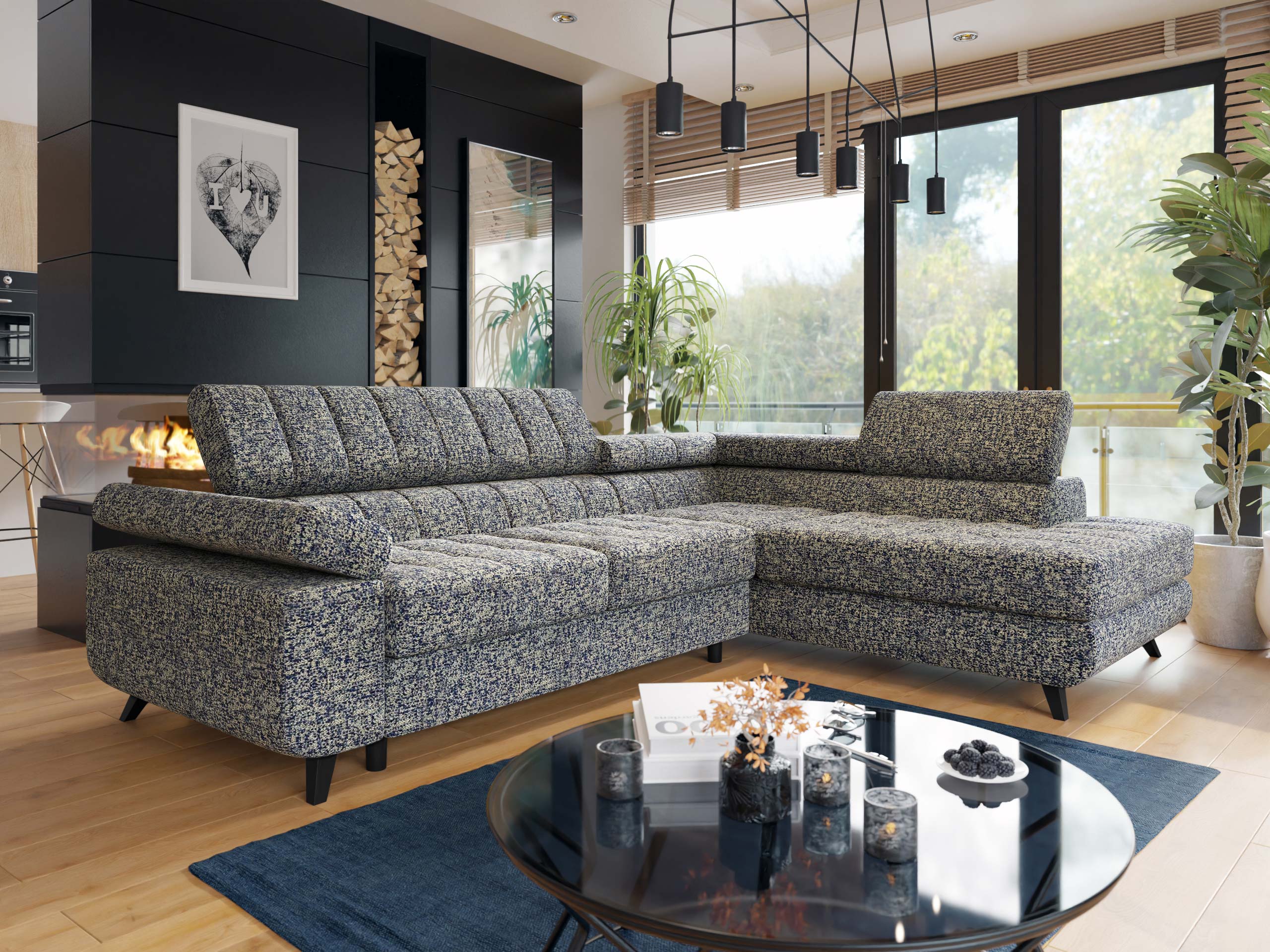 Corner sofa Comfivo Agnus (Corbett 78)
