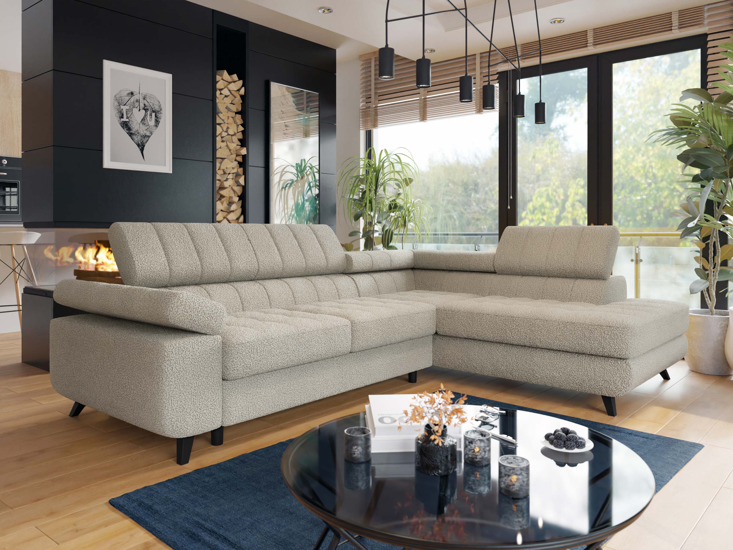 Corner sofa Comfivo Agnus (Manza 22)