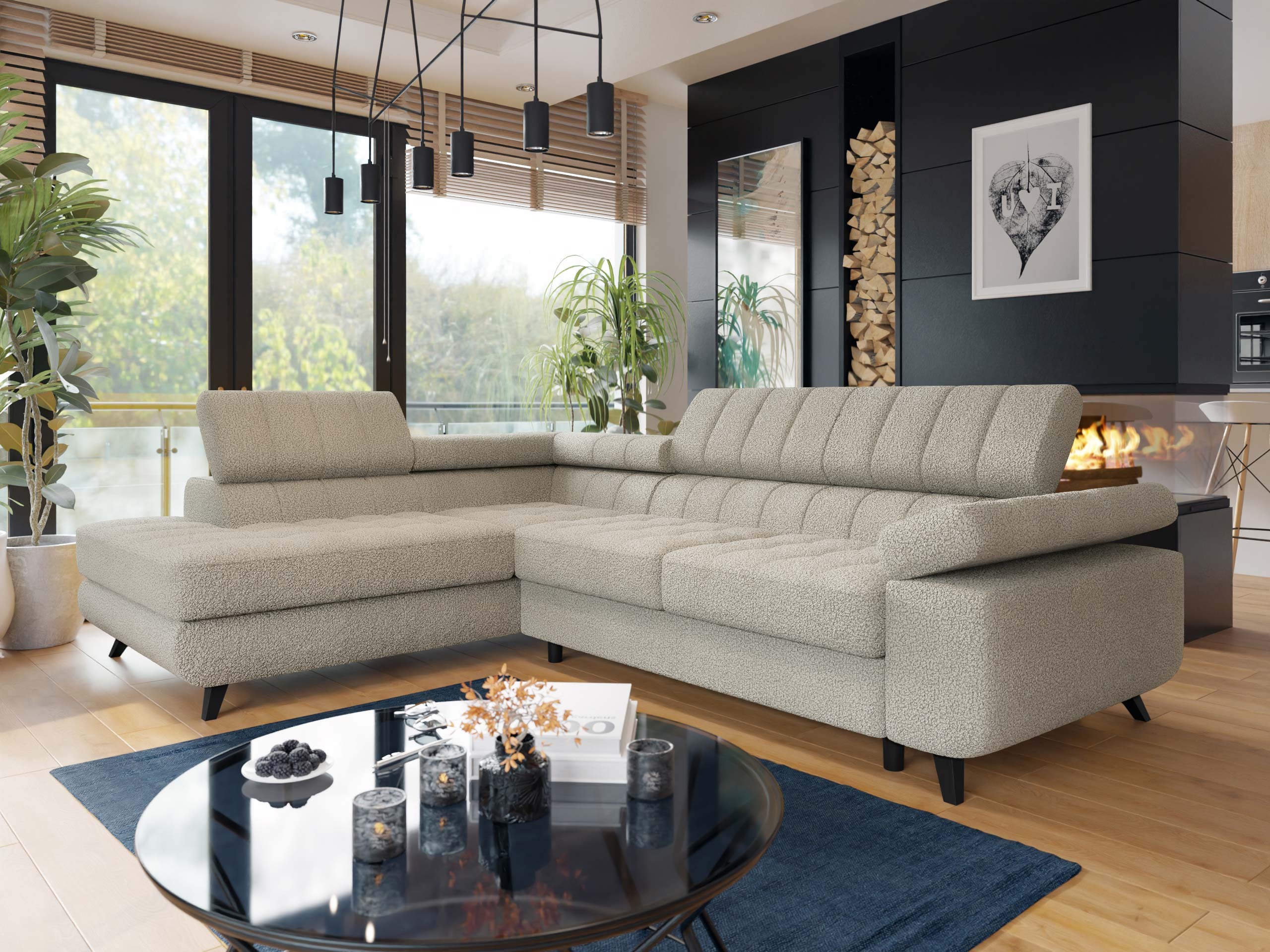 Corner sofa Comfivo Agnus (Manza 22)
