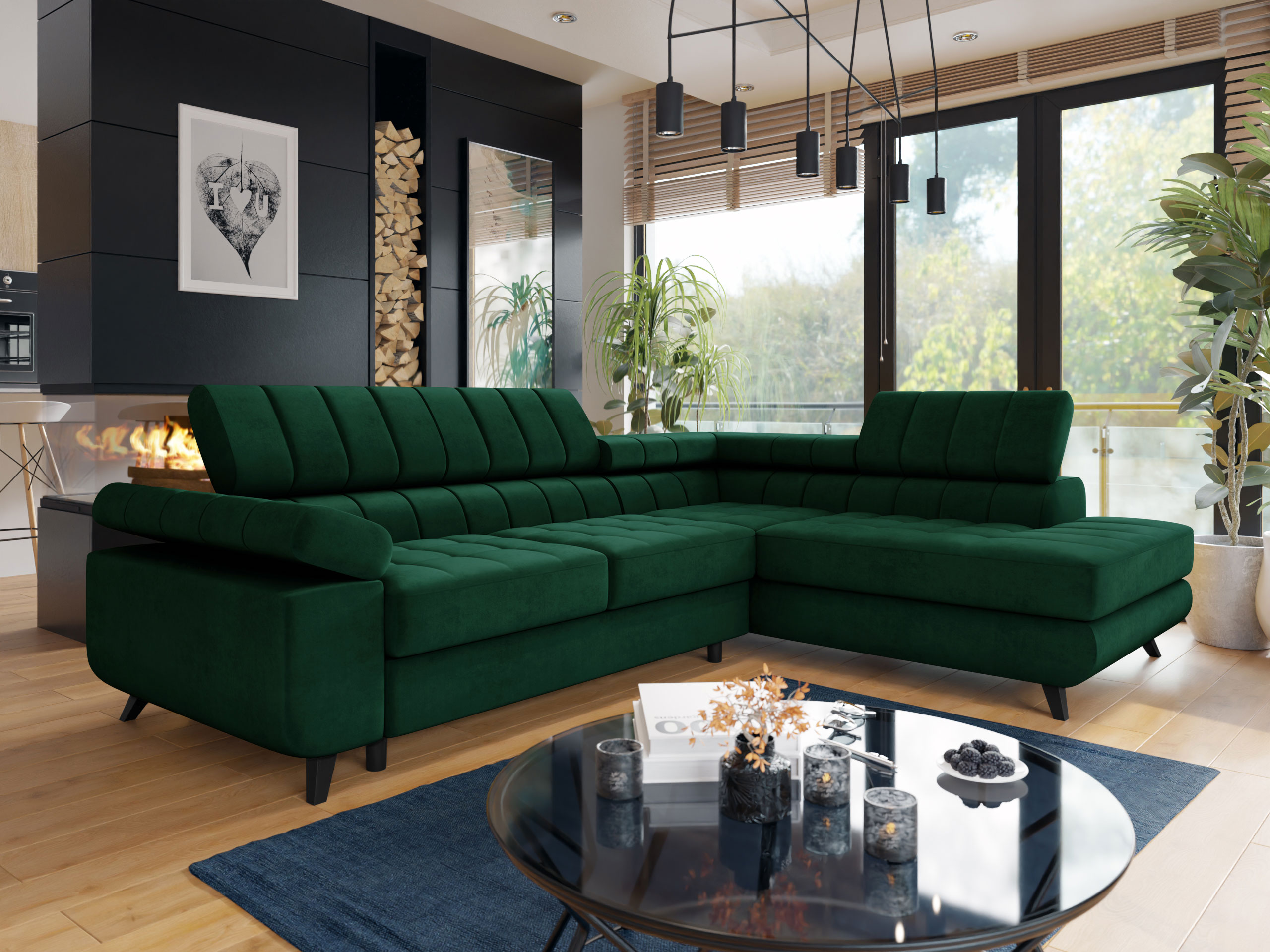 Corner sofa Comfivo Agnus (Piano 26)