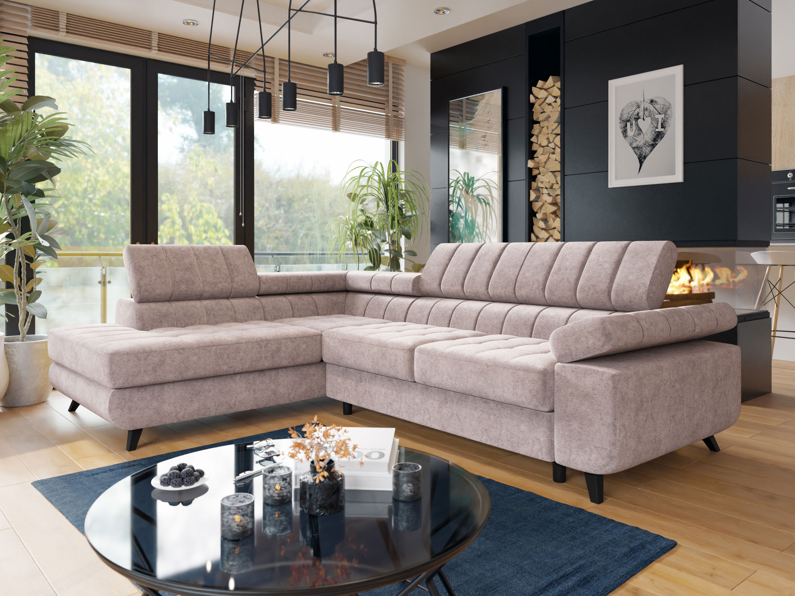 Corner sofa Comfivo Agnus (Zoya 03)