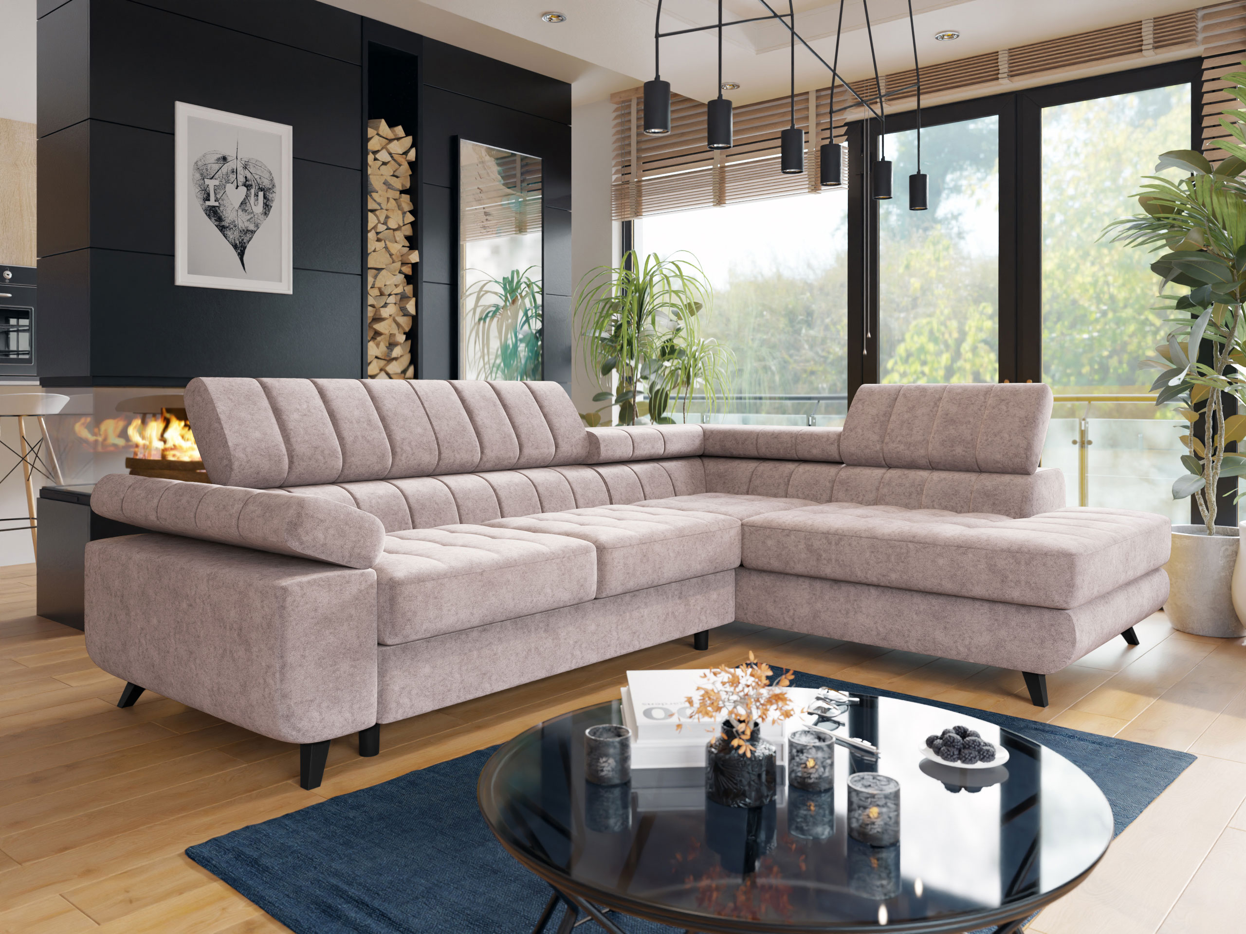 Corner sofa Comfivo Agnus (Zoya 03)