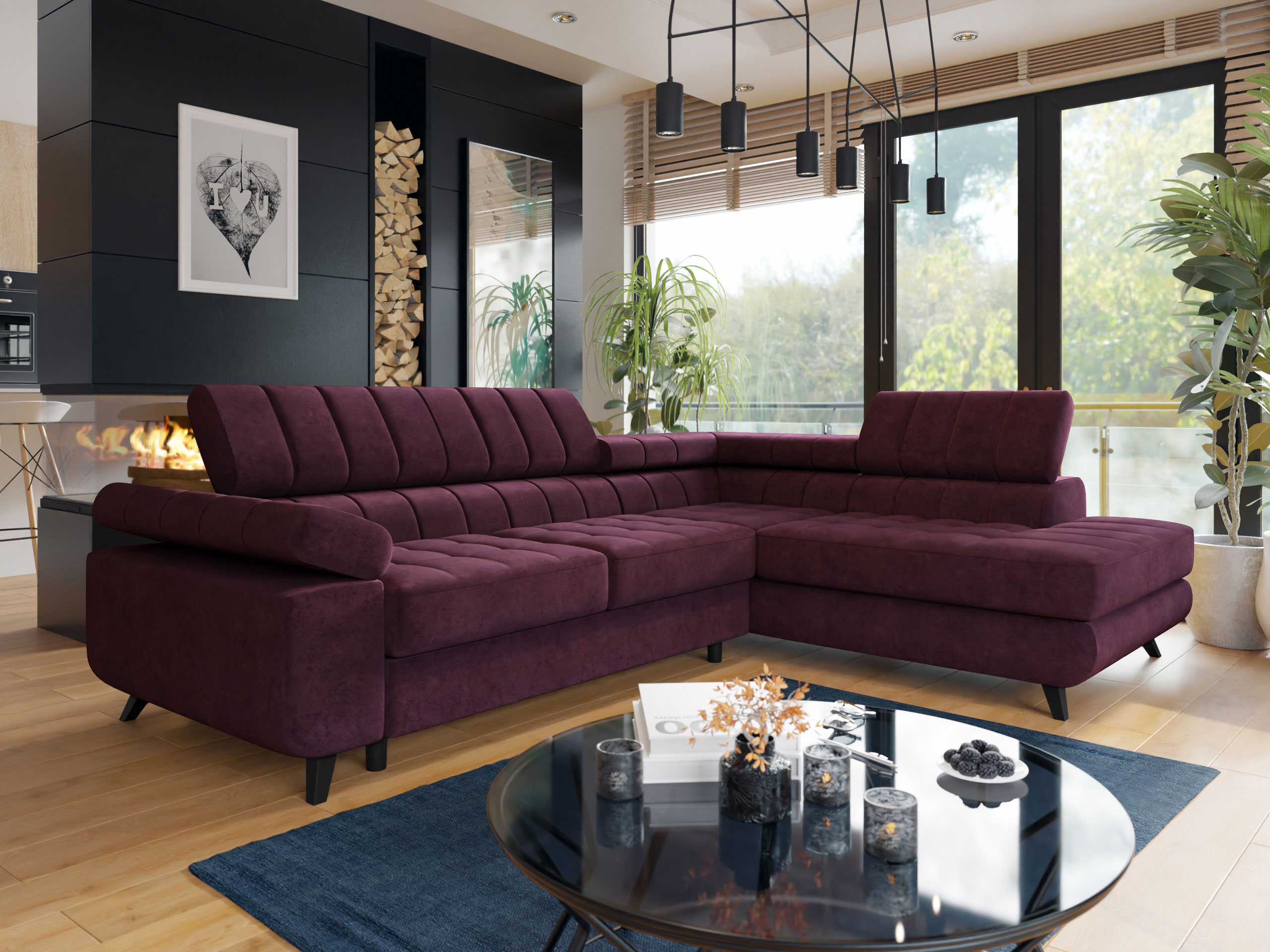 Corner sofa Comfivo Agnus (Zoya 04)