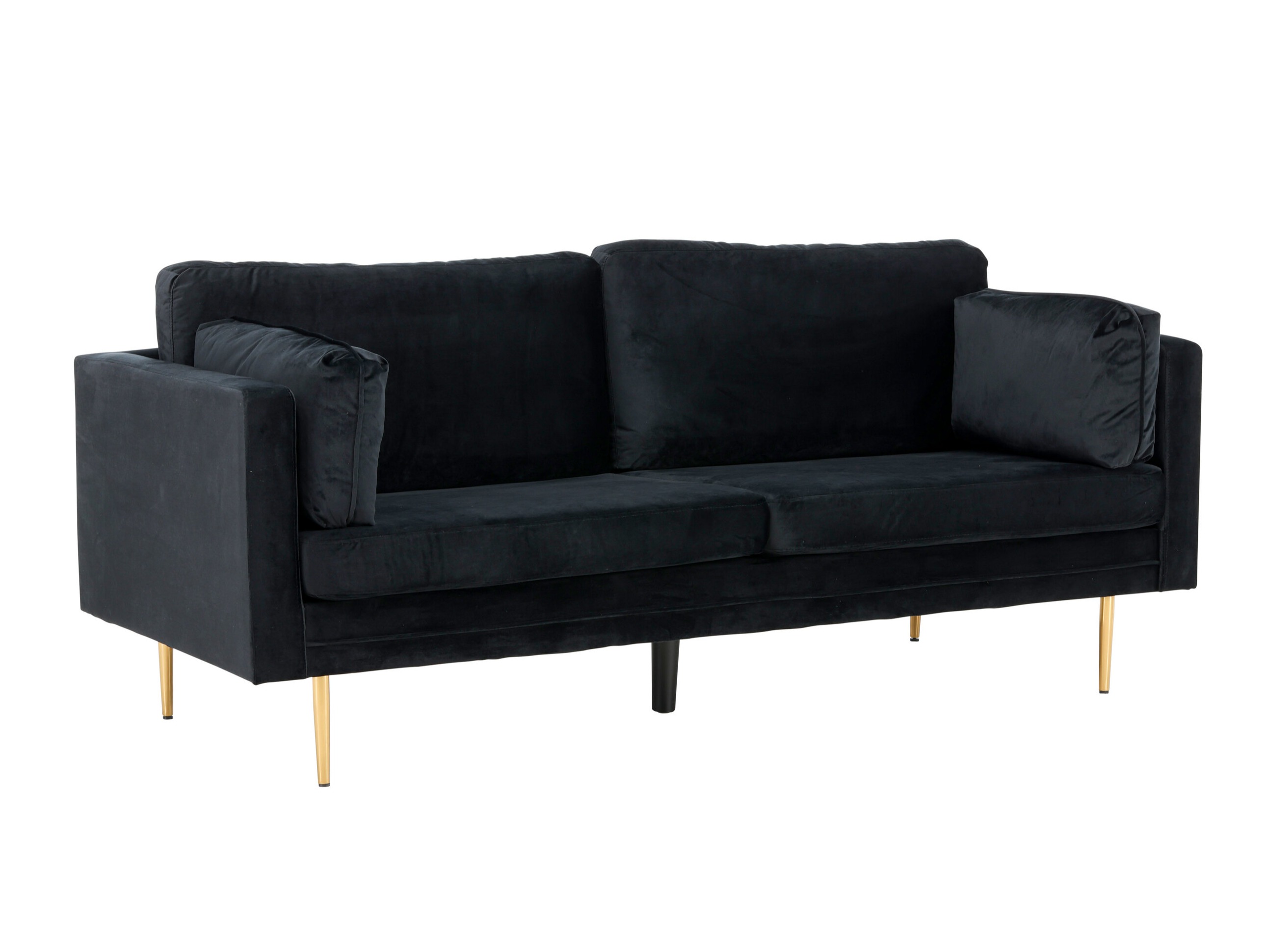 Sofa Dallas 101 (Black + Golden)