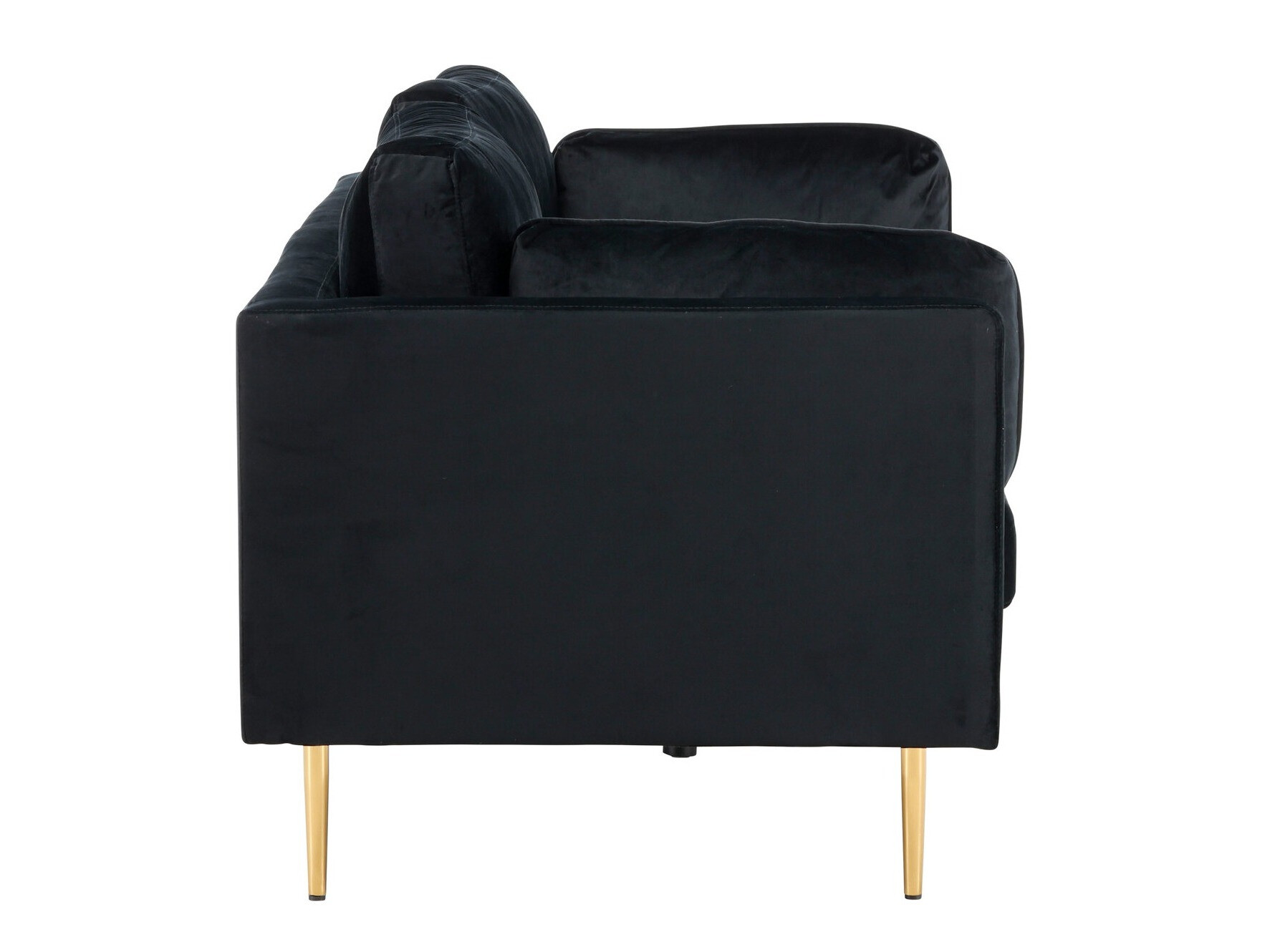 Sofa Dallas 101 (Black + Golden)
