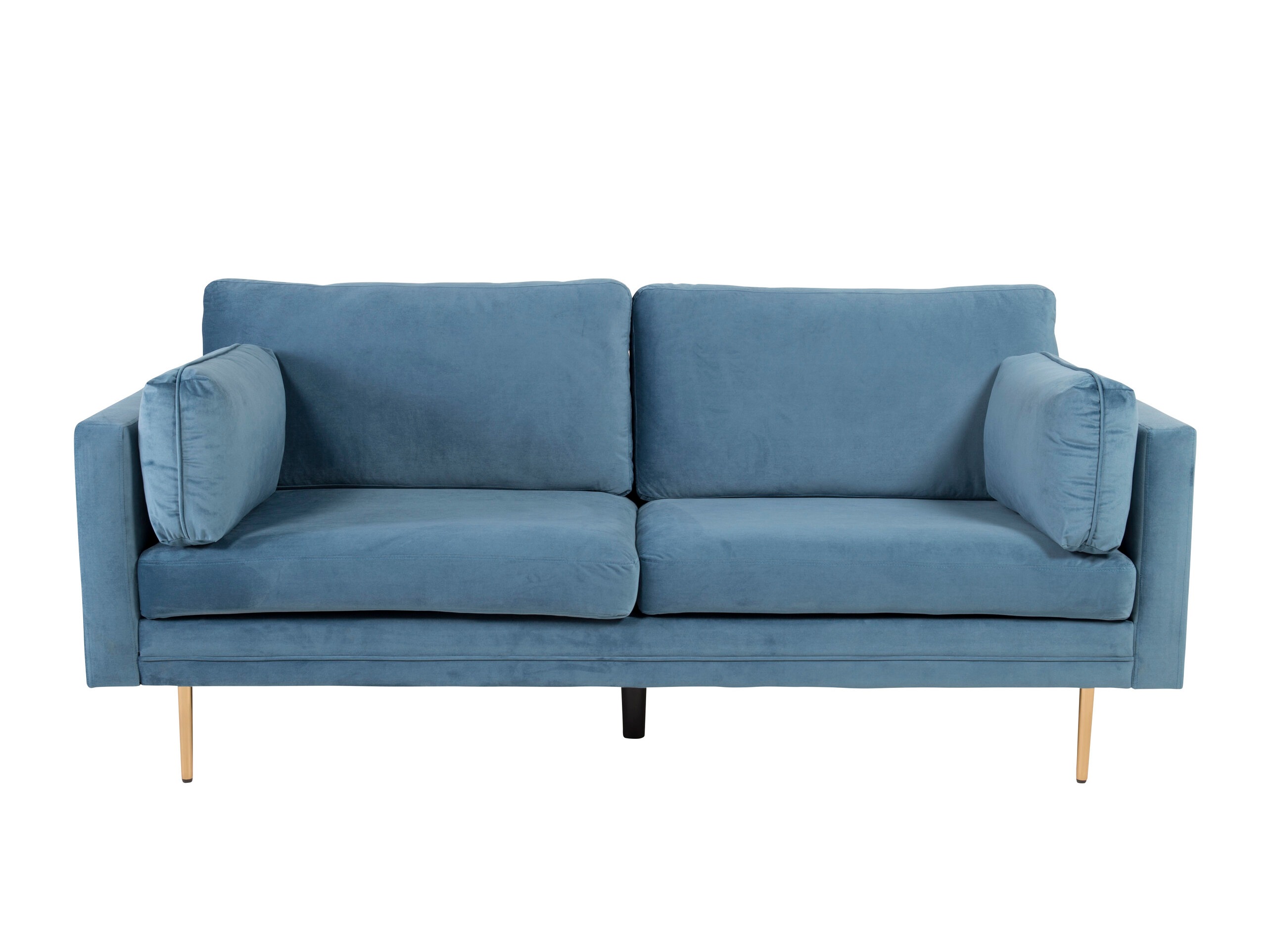 Sofa Dallas 101 (Dark blue + Golden)