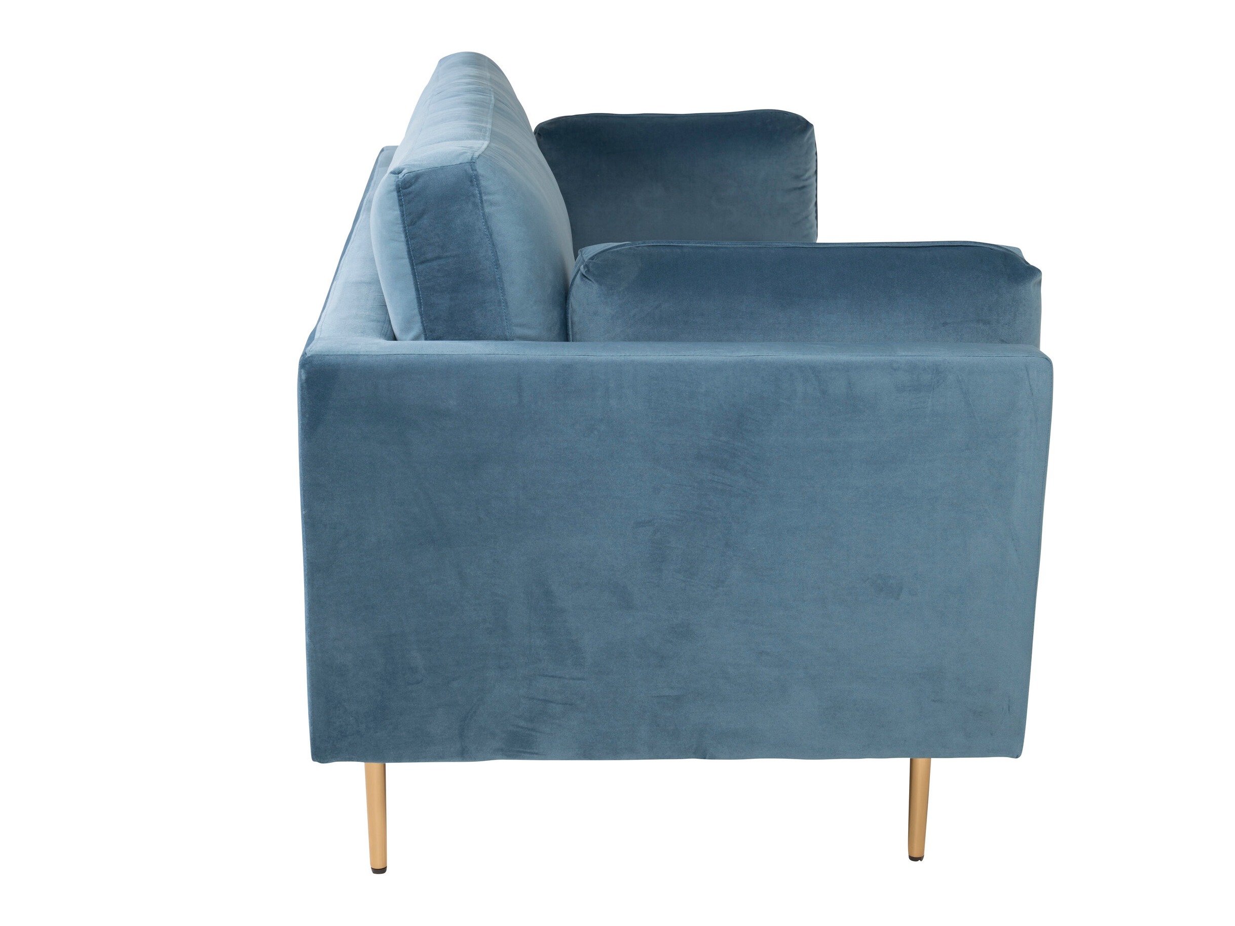 Sofa Dallas 101 (Dark blue + Golden)