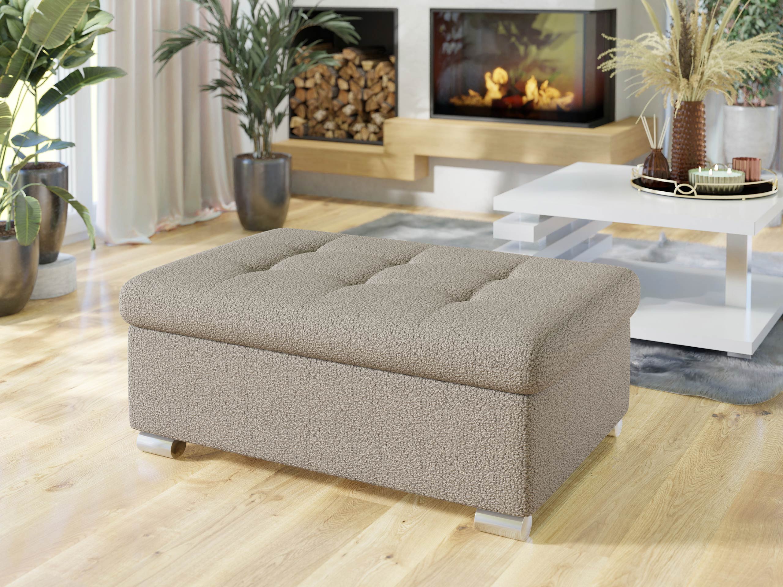 Upholstered bench Comfivo Gemma I (Manza 22)