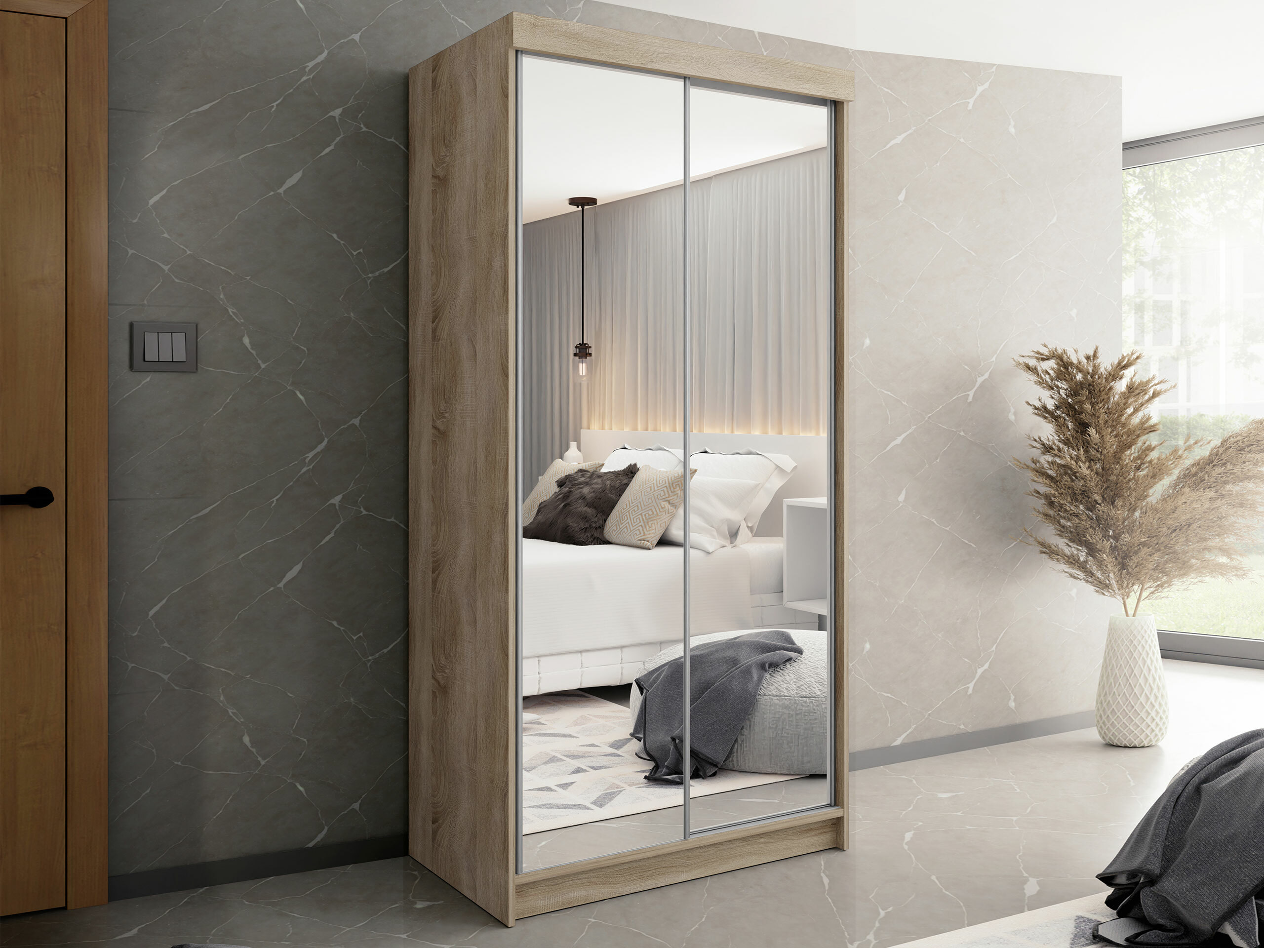 Wardrobe Dover 102 (Sonoma oak)