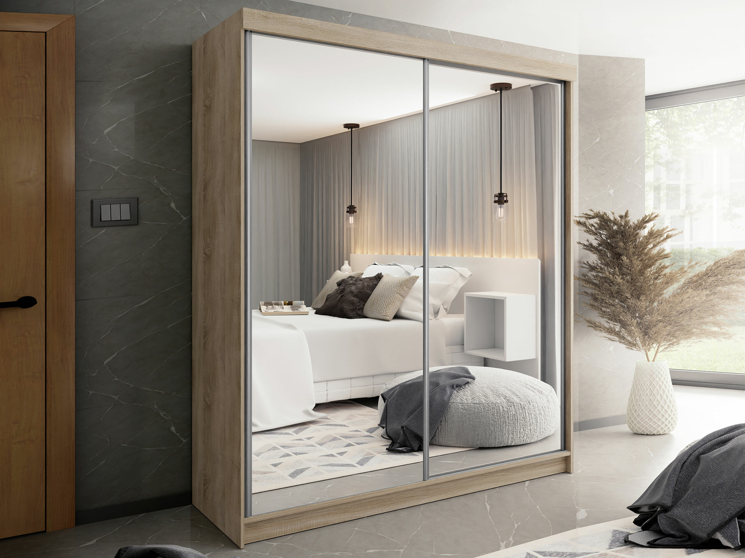 Wardrobe Dover 106 (Sonoma oak)