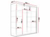 Wardrobe Dover 108 (Sonoma oak)