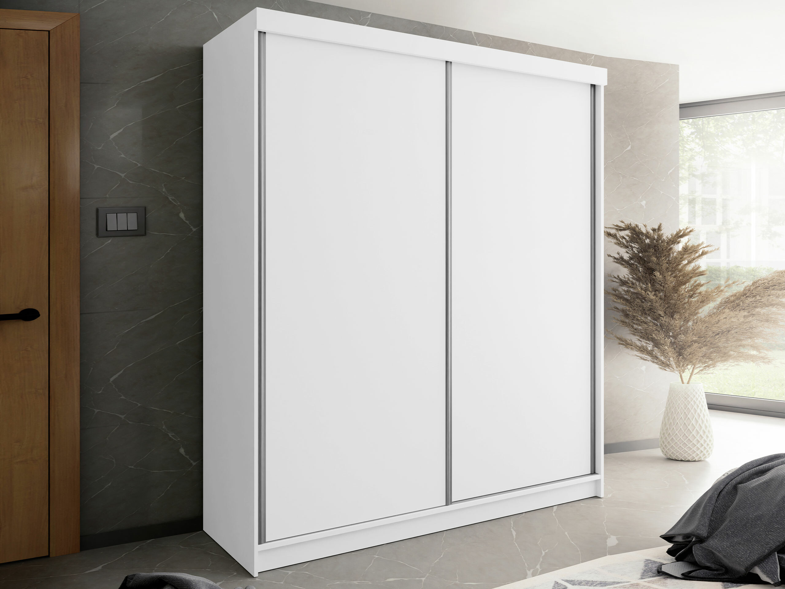 Wardrobe Dover 108 (White)