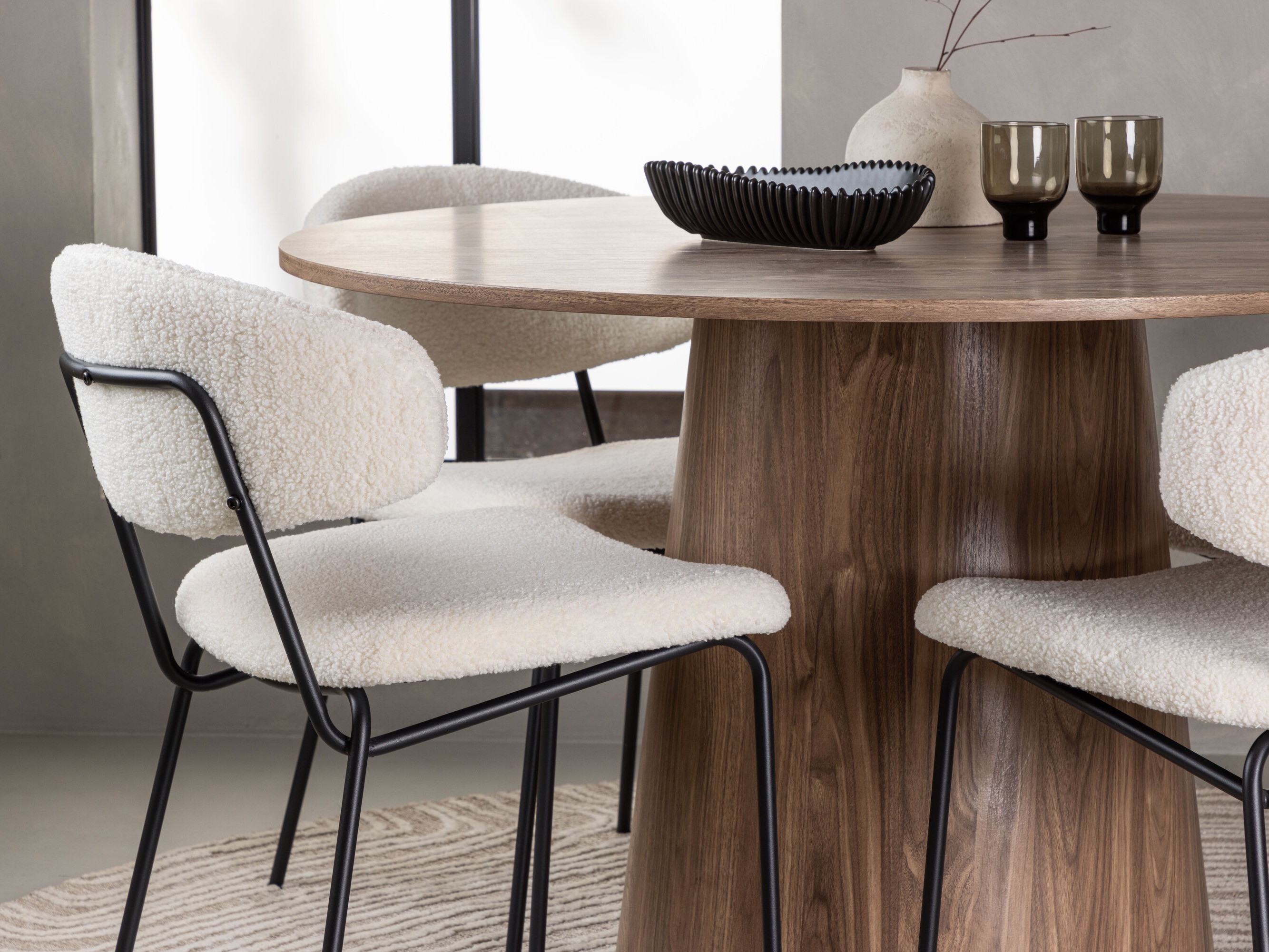 Dining set Dallas 4253 (Brown)