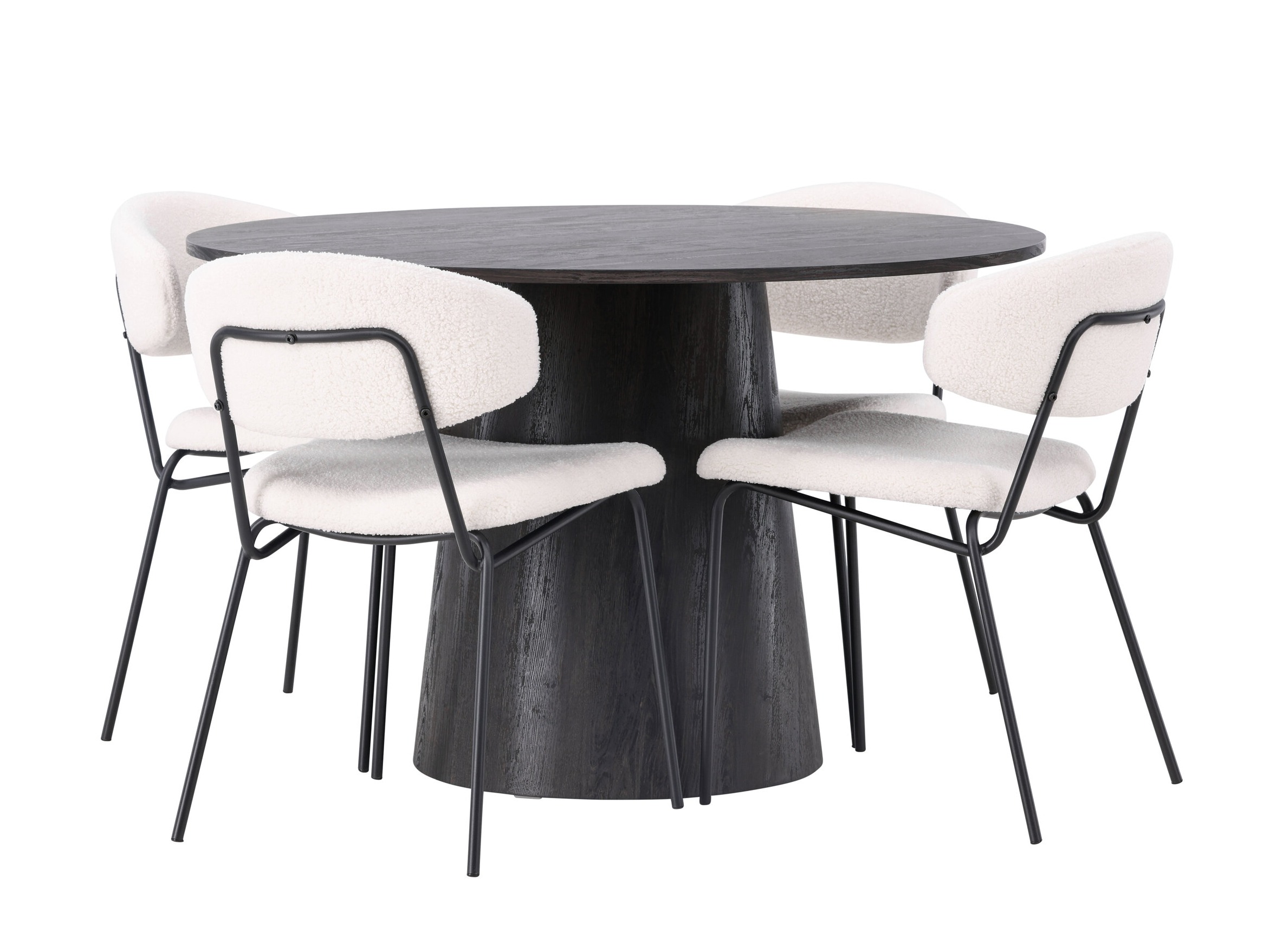 Dining set Dallas 4253 (Dark brown)