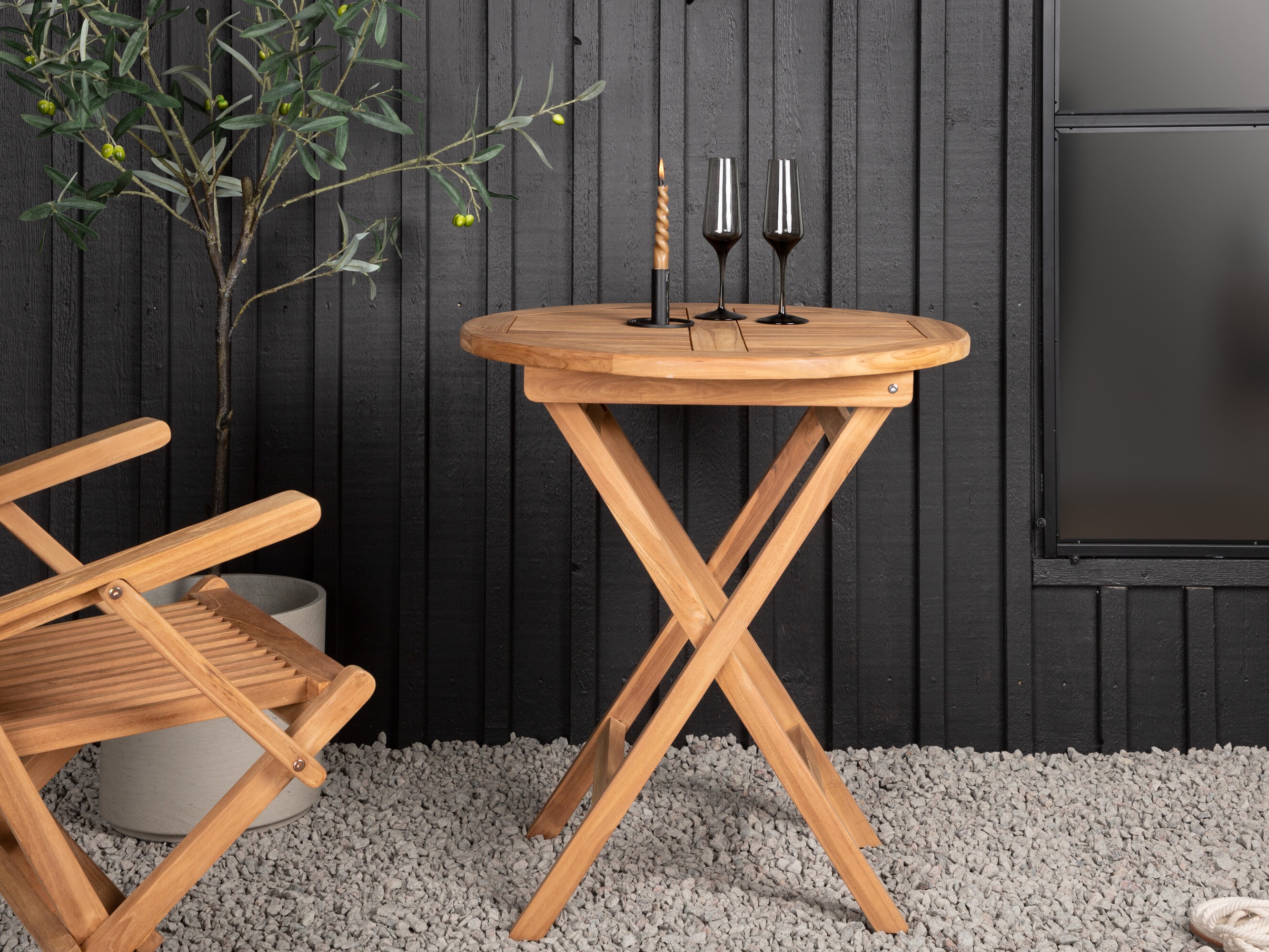 Outdoor table Nunova 127 (Brown)