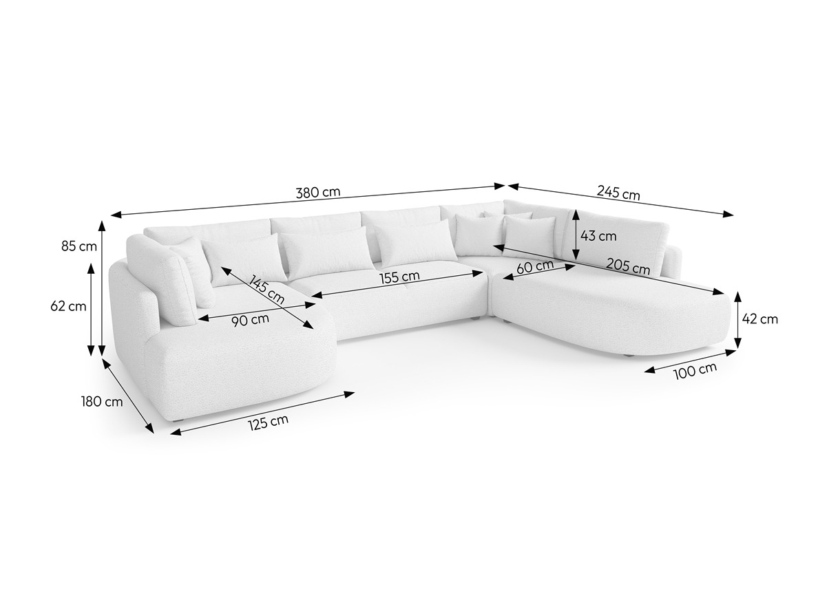 Corner sofa Margate 107 (Tresor 16)