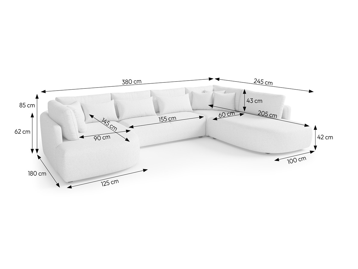 Corner sofa Margate 107 (Tresor 22)