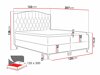 Continental bed Baltimore 142 (Kronos 02)