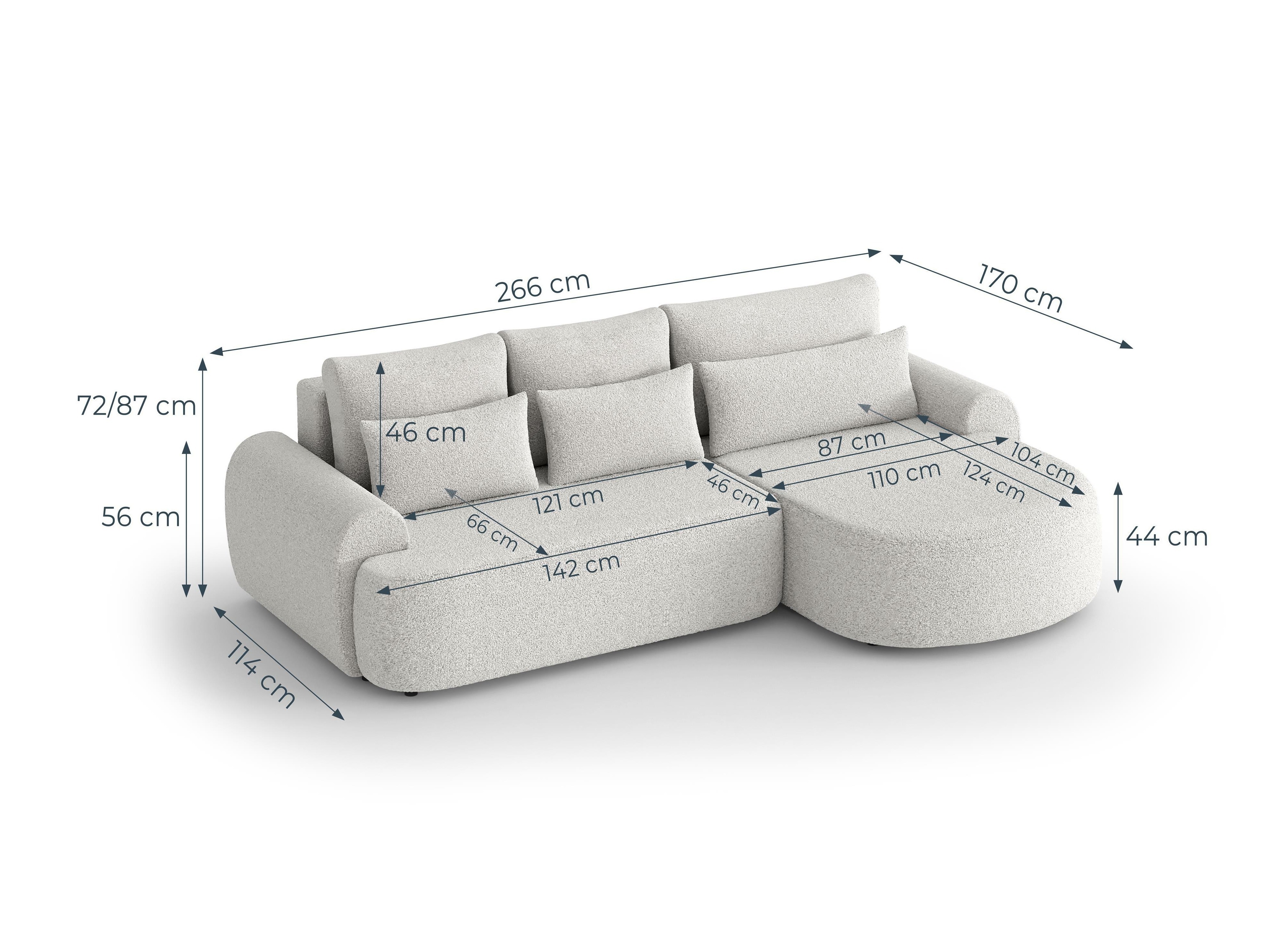 Corner sofa Margate 109 (Catch Me 02)