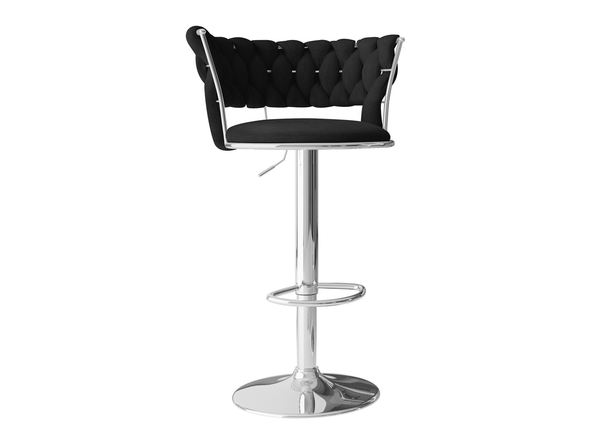 Bar stool Comfivo 441 (Silver + Black)