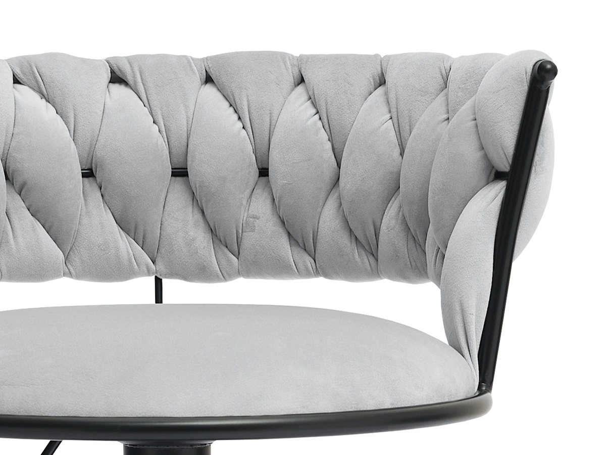 Bar stool Comfivo 441 (Silver + Black)