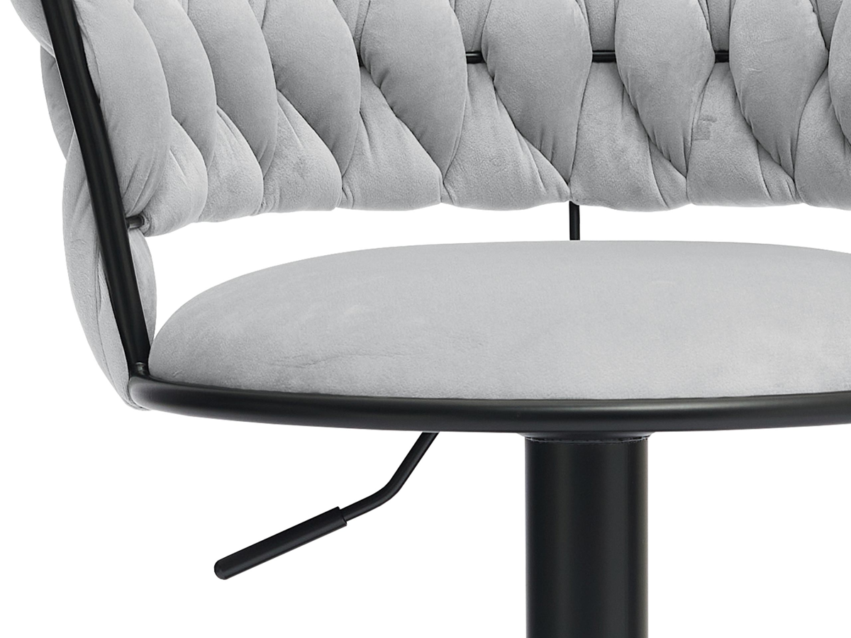 Bar stool Comfivo 441 (Silver + Black)