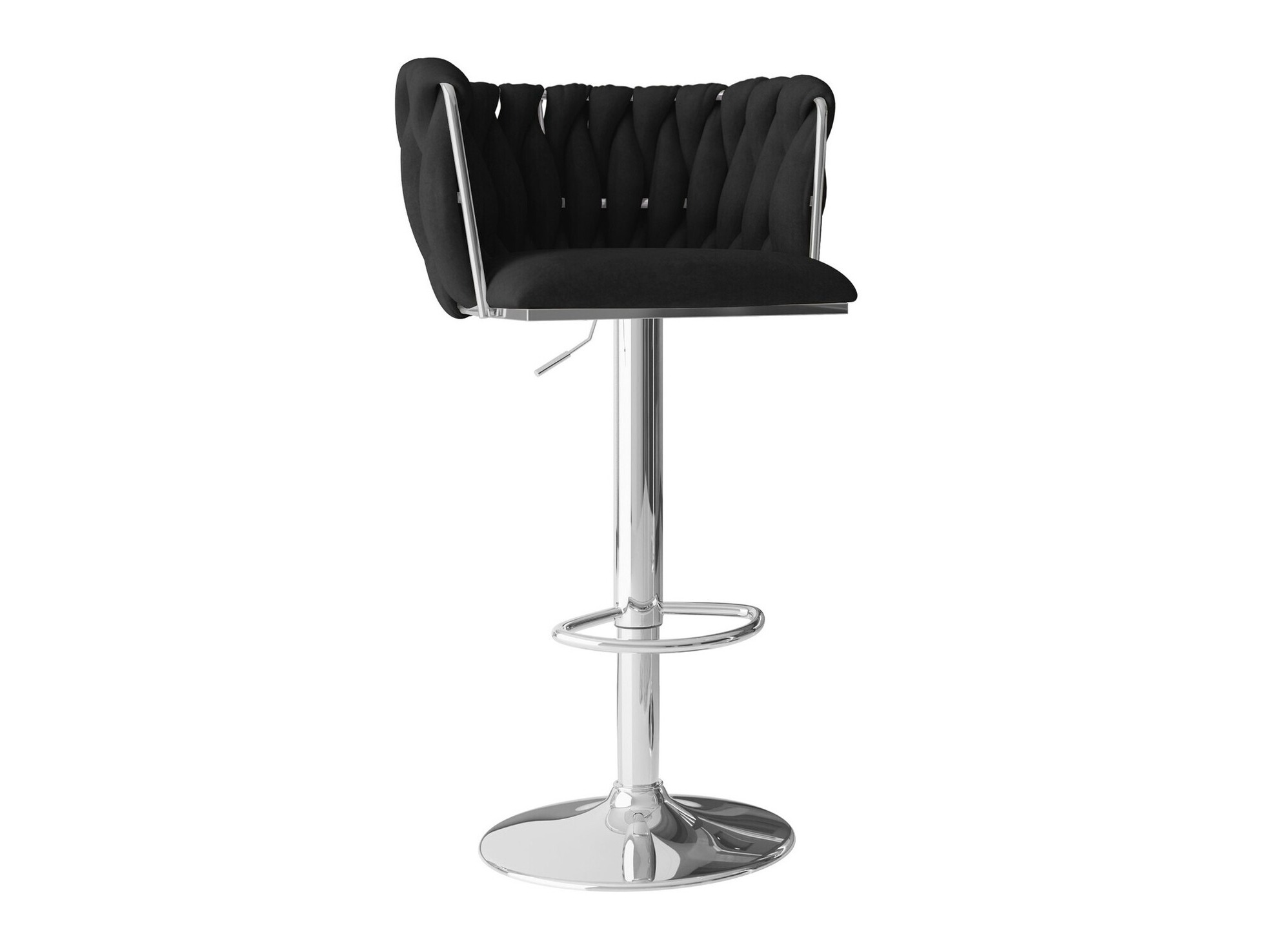 Bar stool Comfivo Hilaritas IV (Silver + Black)