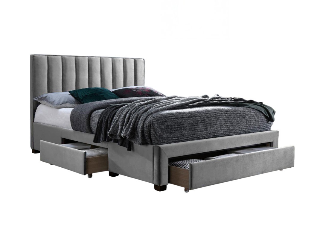 Bed Houston Fides (Grey)