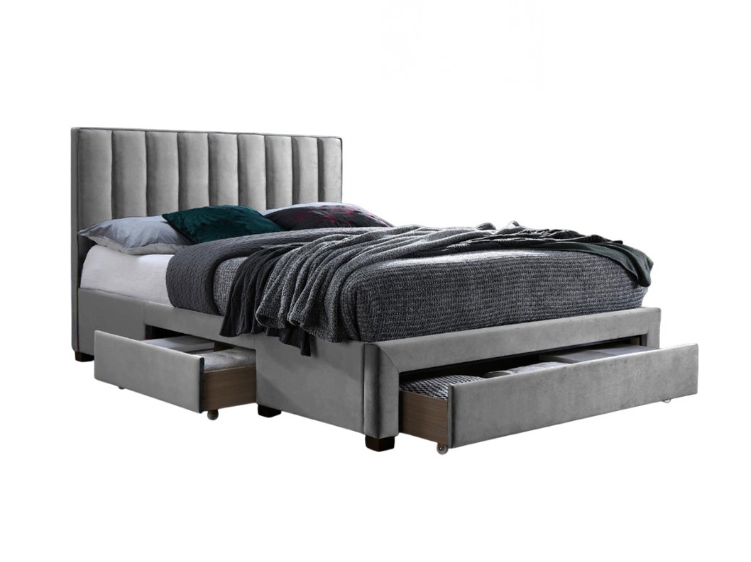 Bed Houston Fides (Grey)
