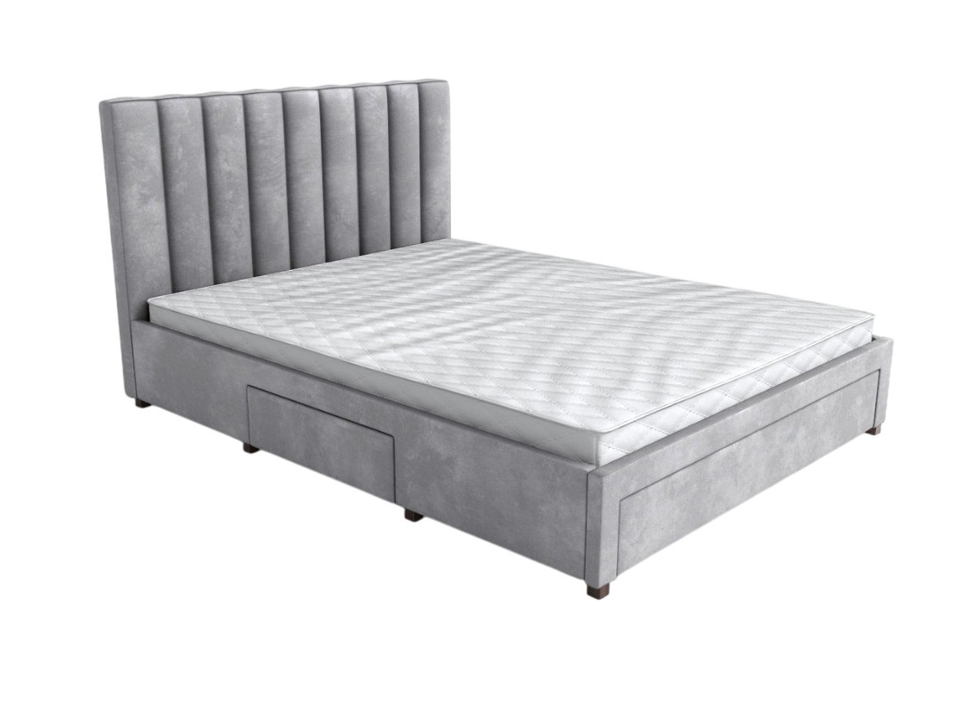 Bed Houston Fides (Grey)