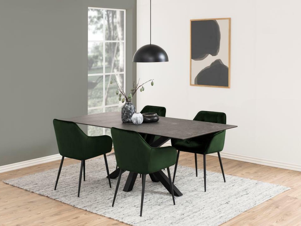Chair Norsica 323 (Dark green)