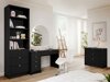 Bookcase Comfivo Larmire 116 (Black)