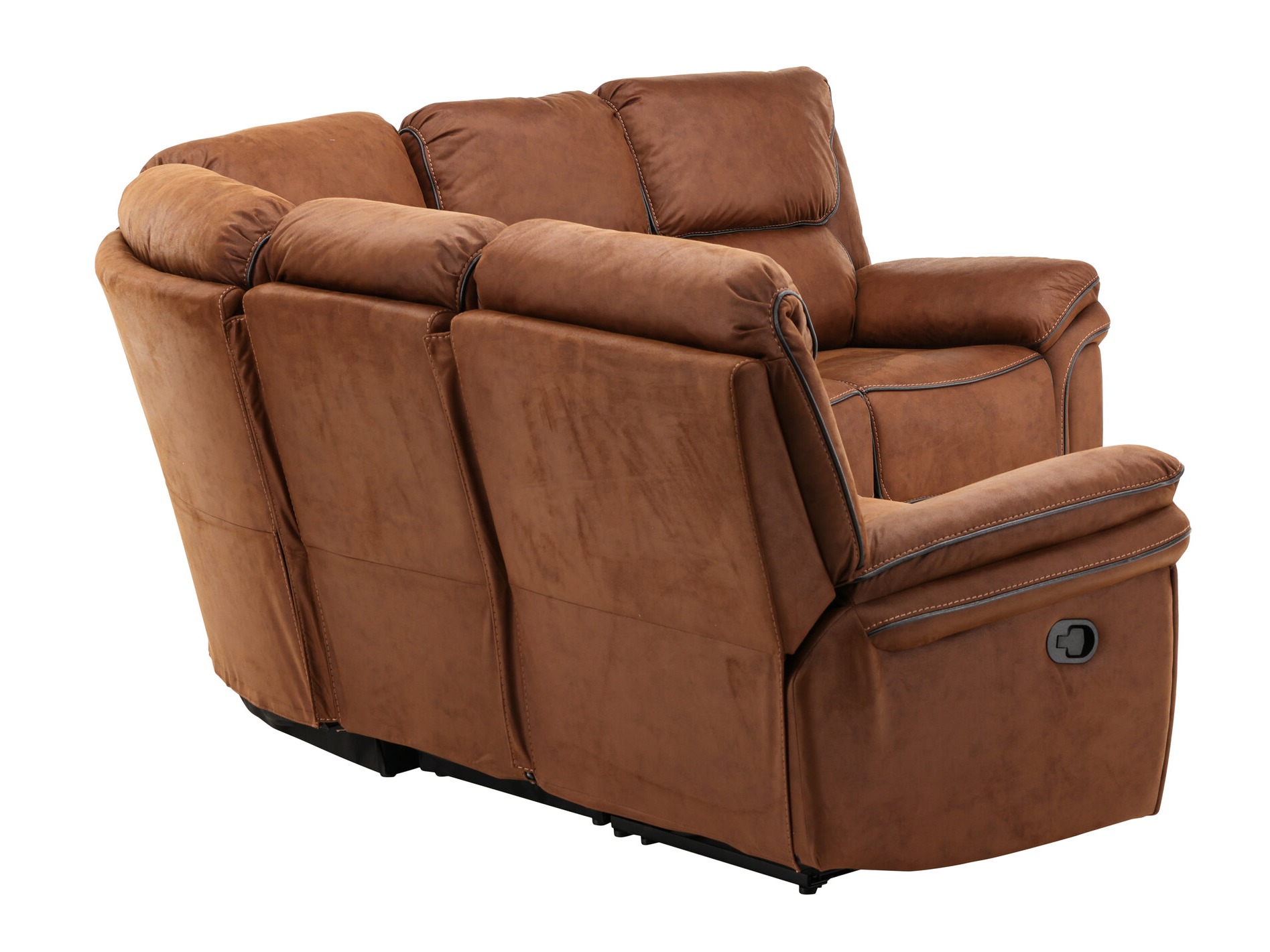 Corner recliner sofa Dallas 4723 (Brown)