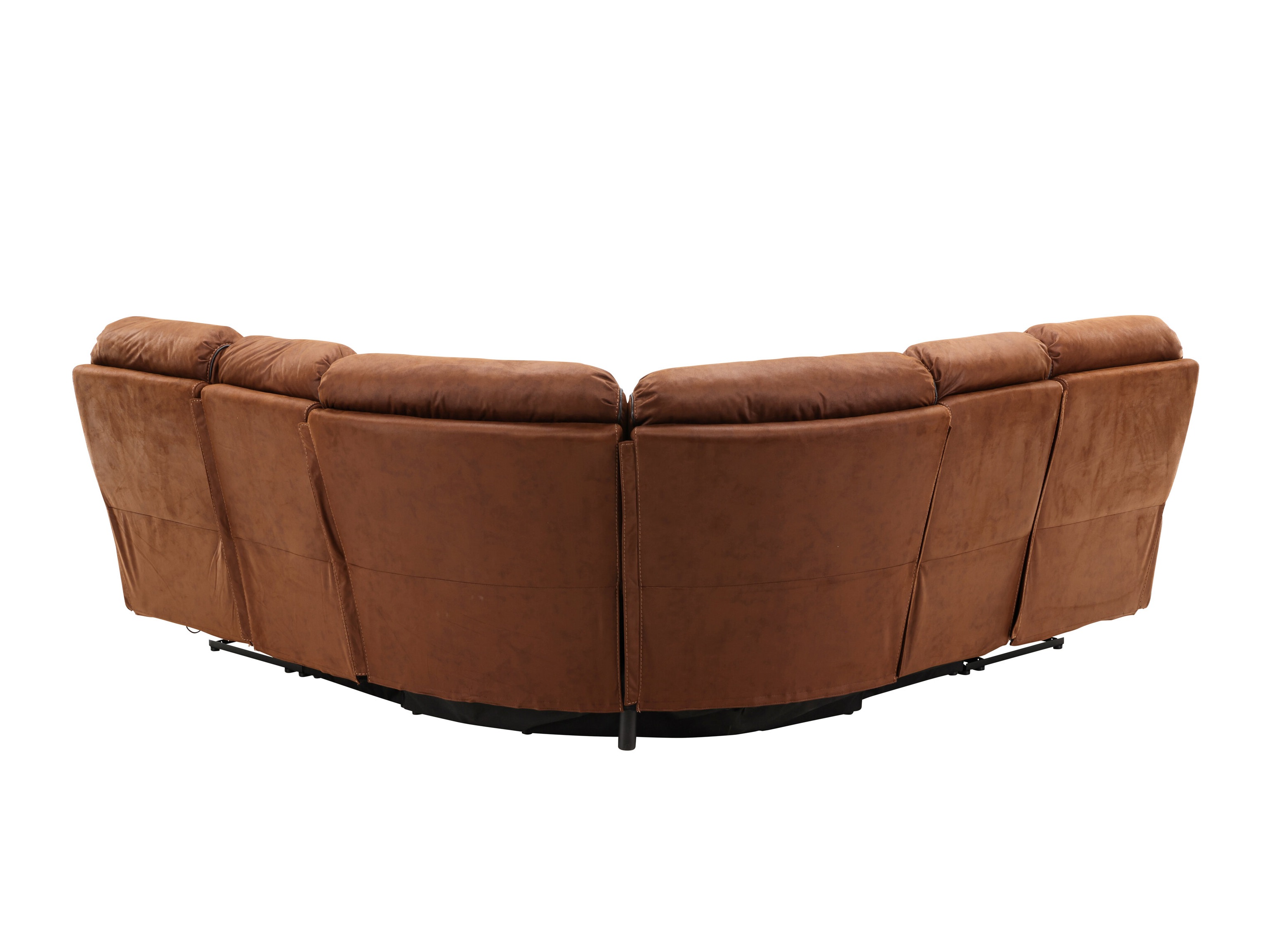 Corner sofa recliner Dallas 4723 (Brown)