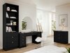 Home office set Comfivo Larmire 121 (Black)