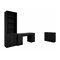 Home office set Comfivo Larmire 121 (Black)