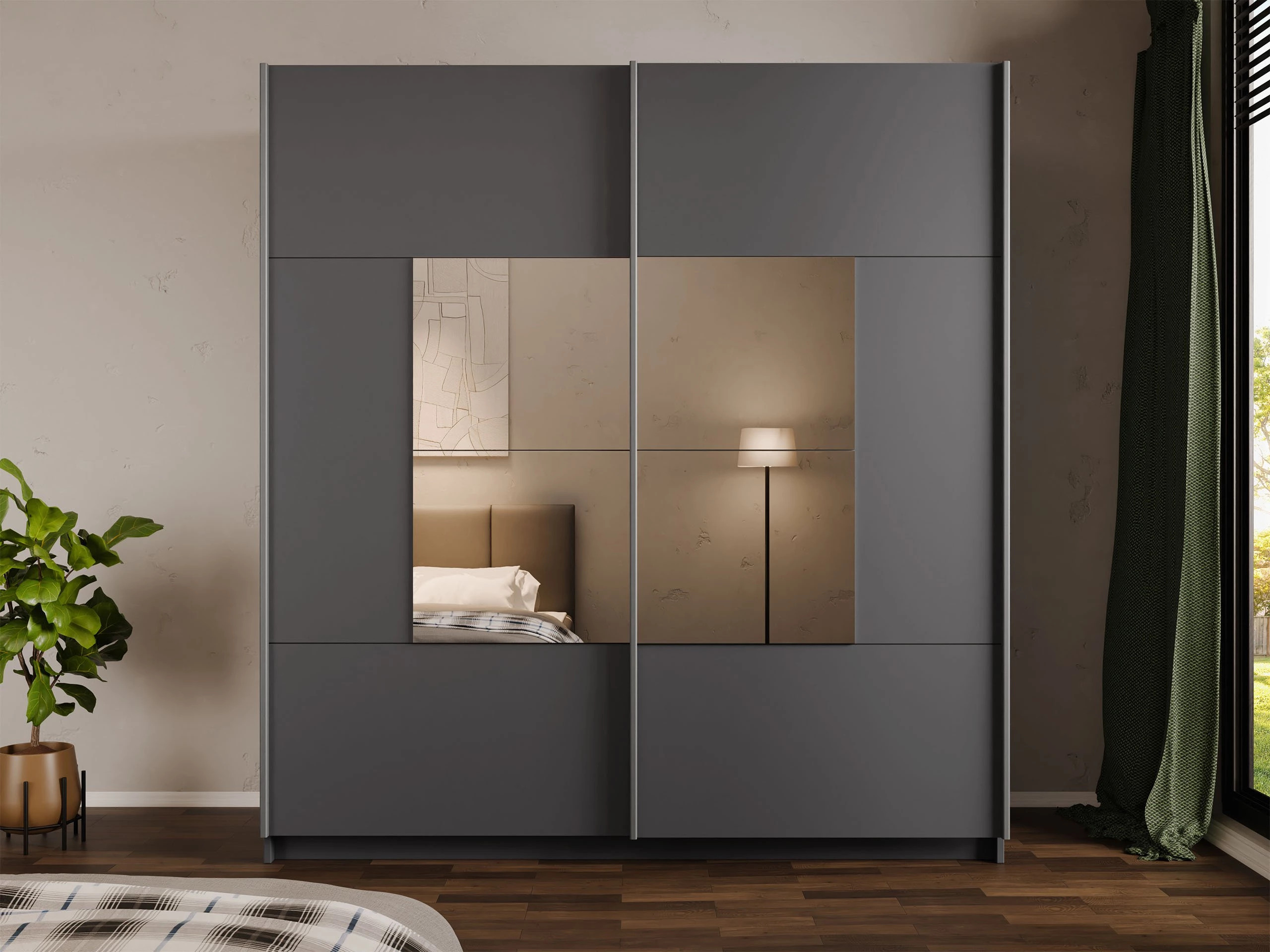 Wardrobe Honolulu 273 (Graphite)