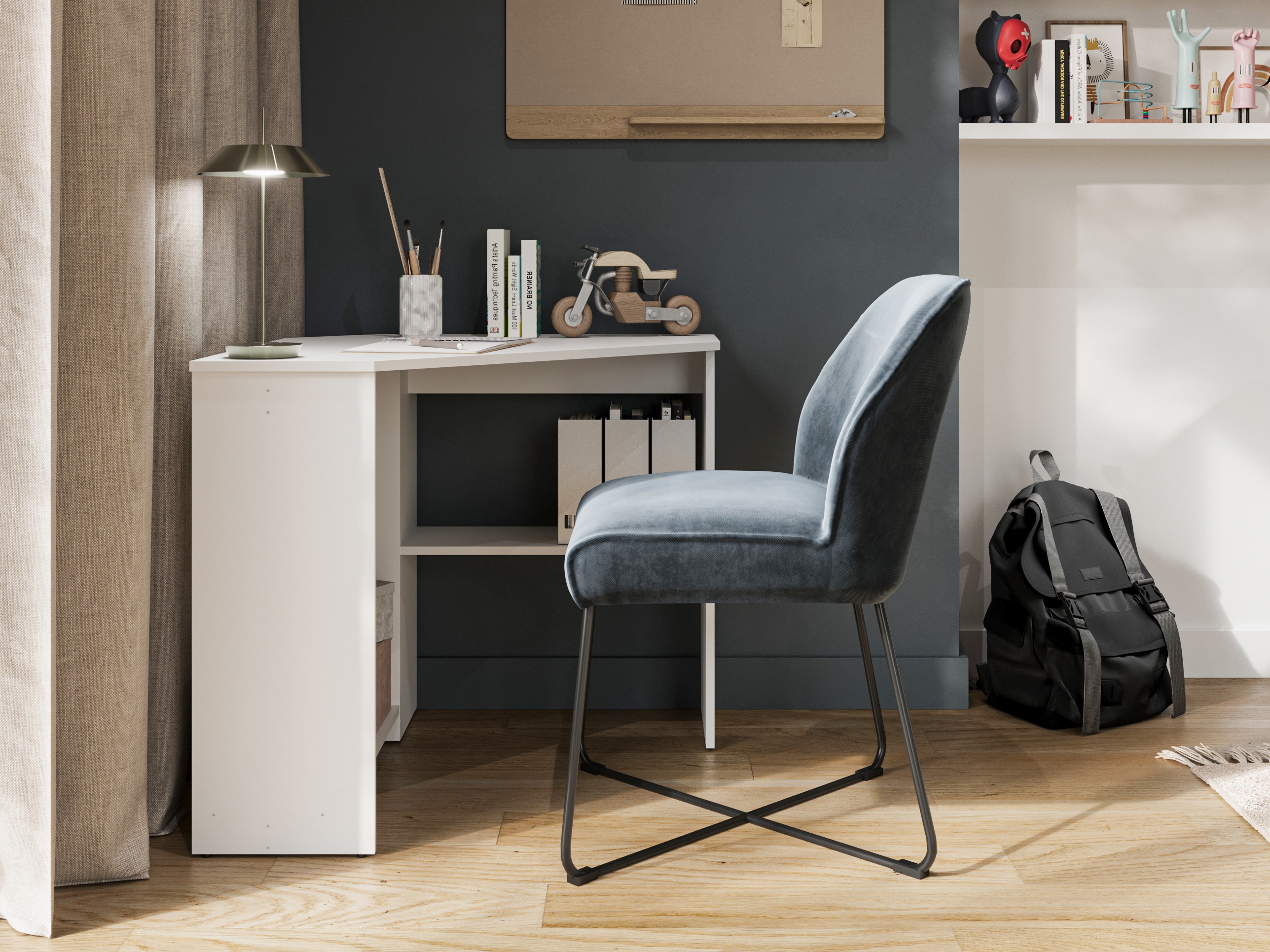 Corner desk Austin 302 (White)